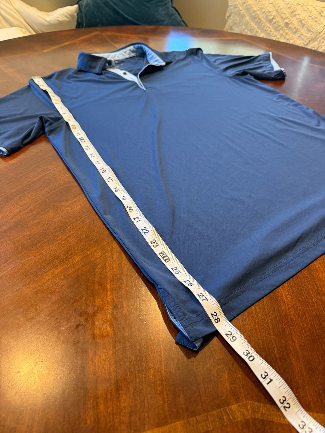 Head Golf Polo Shirt Size M Navy Blue Performance Stretch Short Sleeve 8