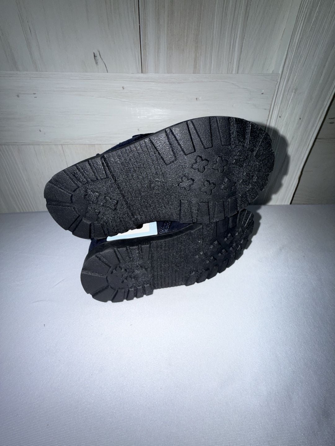 Cat & Jack Magnus Boots Size 6 Navy Blue Suede Ankle Chukka 6