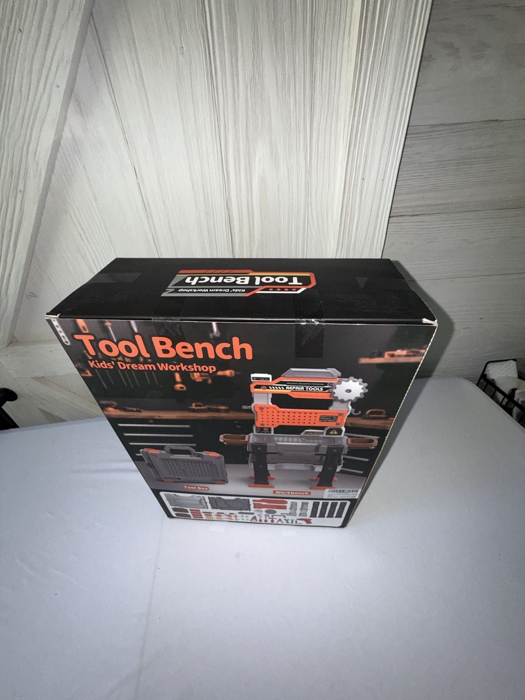 Xinnovel Kids Tool Bench Workshop Playset with Electric Drill 4