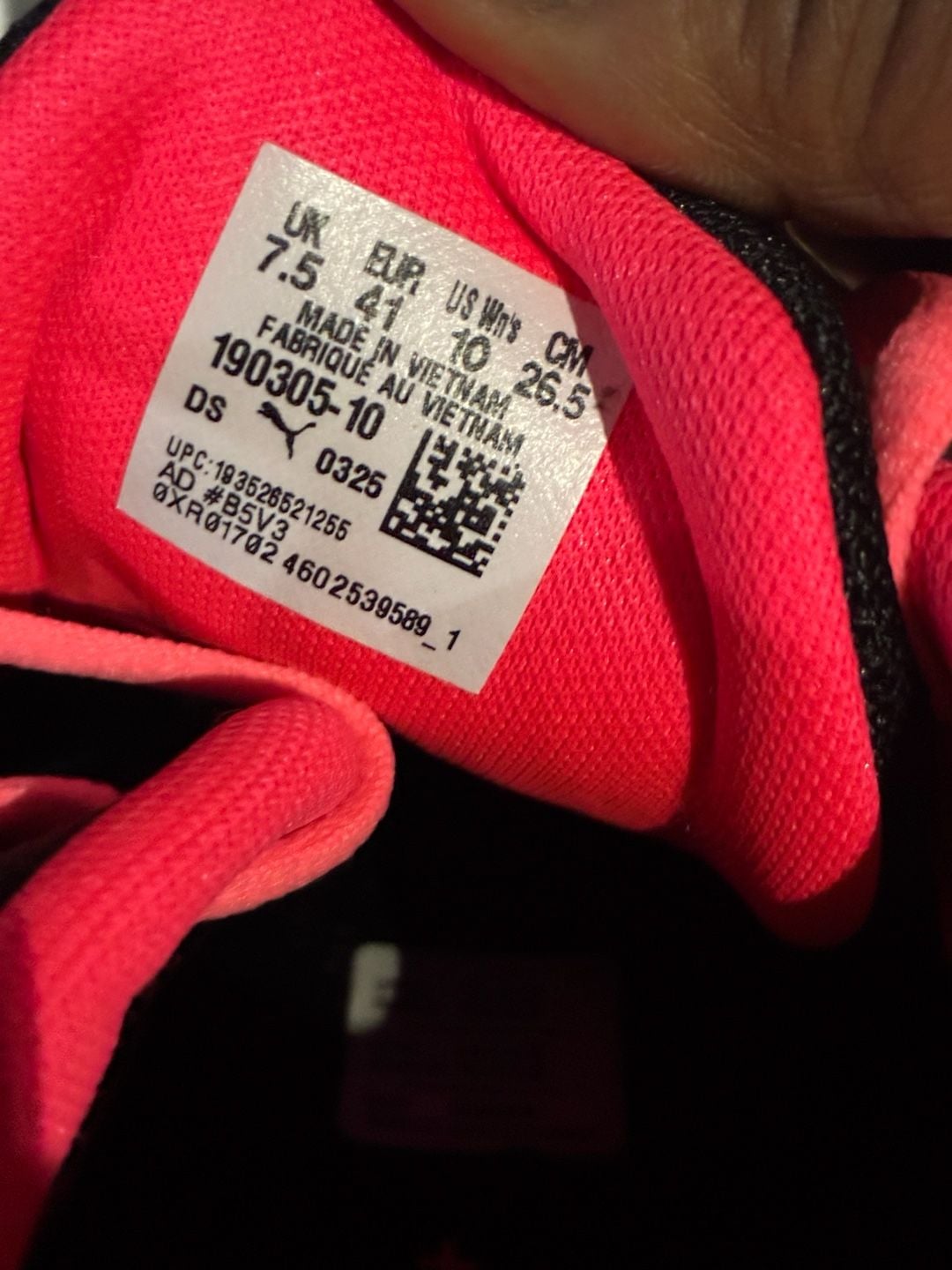 Puma Riaze Prowl Running Shoes Black Pink Aquamarine 5