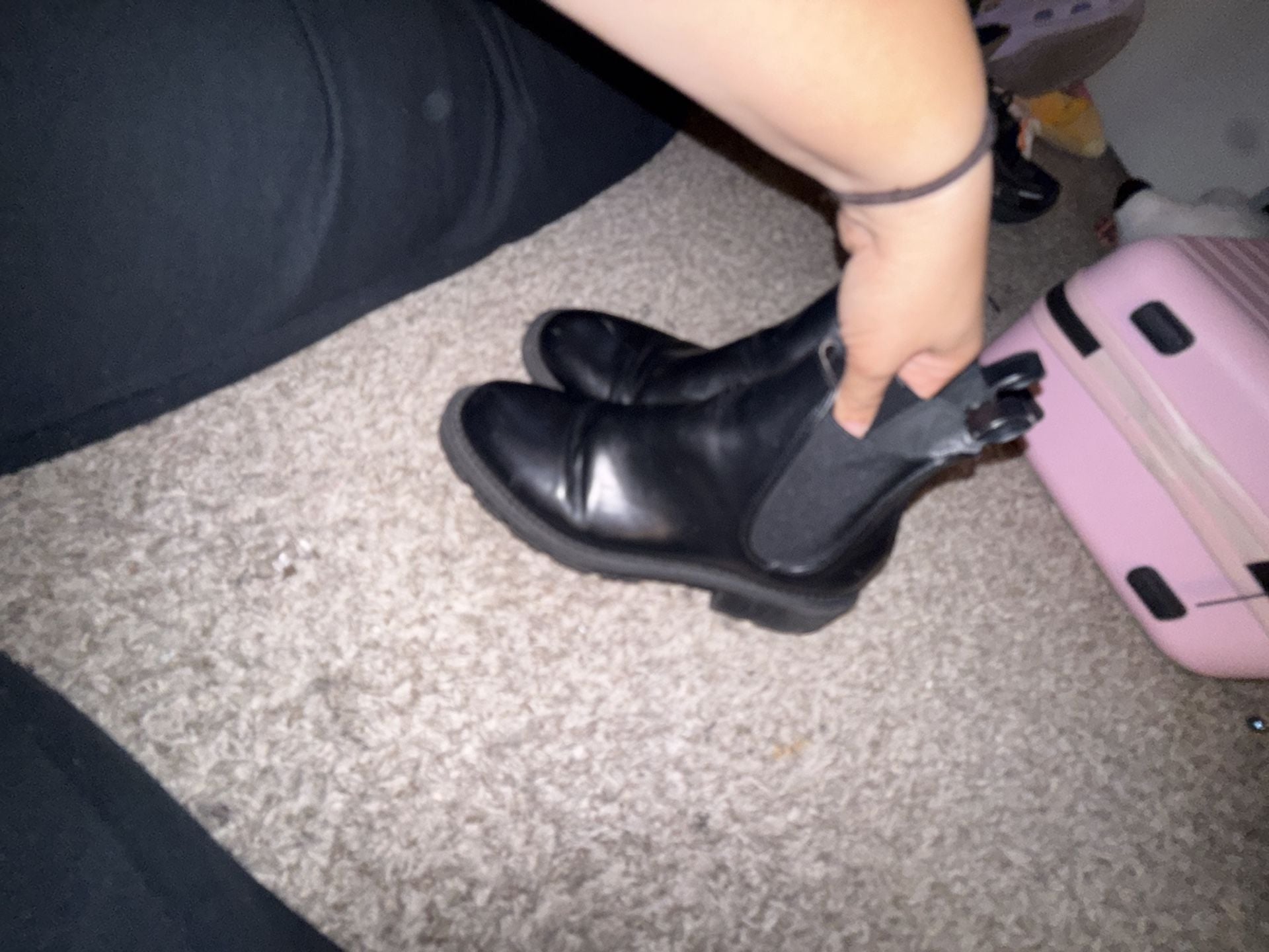 Forever 21 Black Chelsea Boots 6