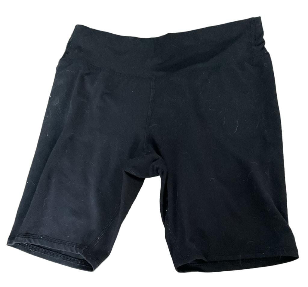 All In Motion Bike Shorts Size L 10/12 Black Athletic girls 2