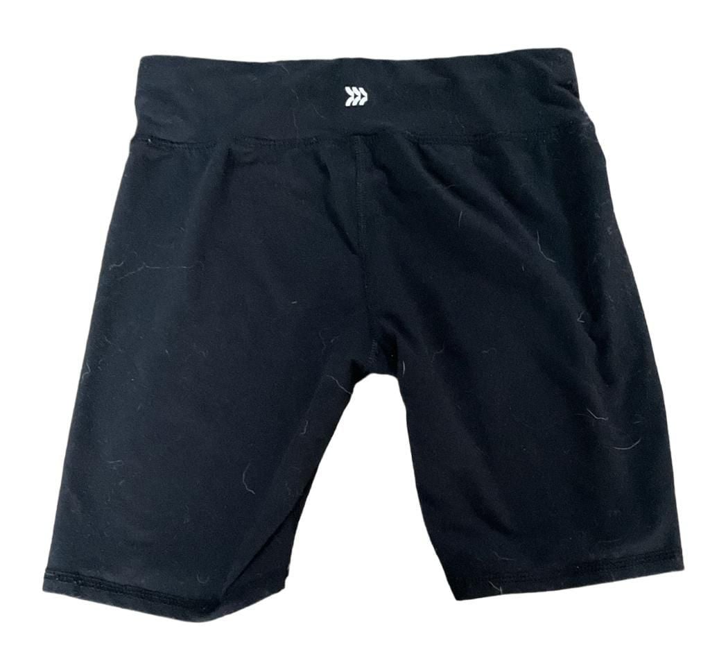All In Motion Bike Shorts Size L 10/12 Black Athletic girls 3