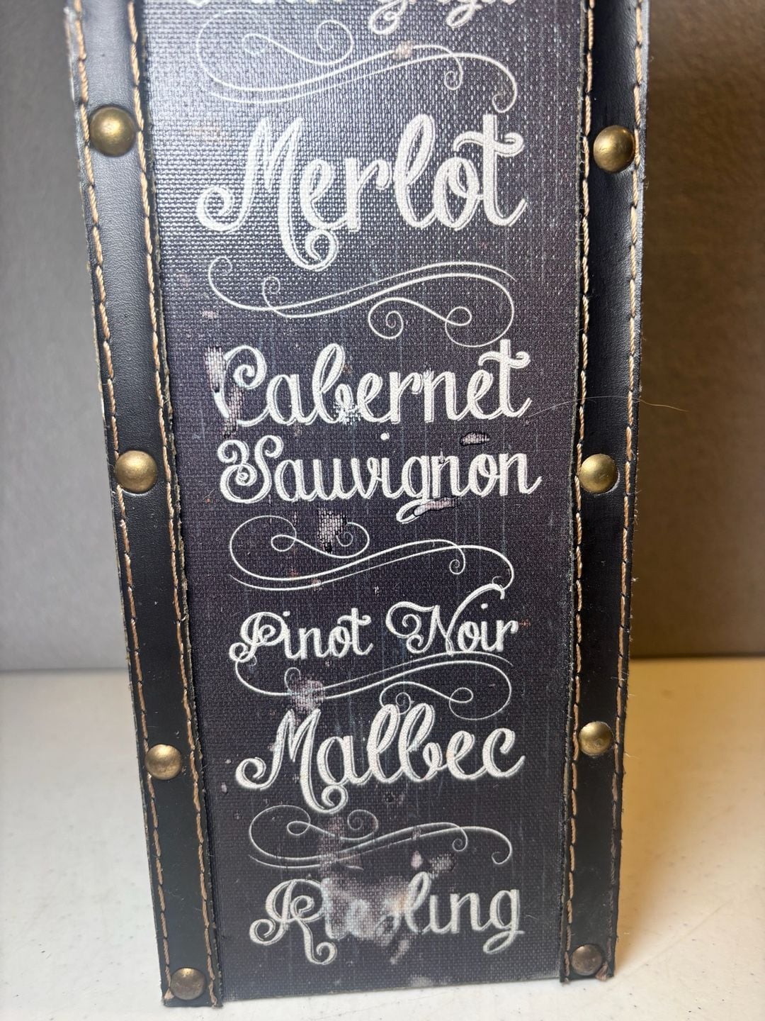 Elements Today's Specials Single Wine Bottle Box Storage Case 2