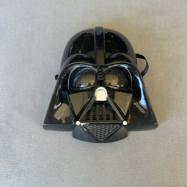 Star Wars Darth Vader Plastic Costume Mask Black