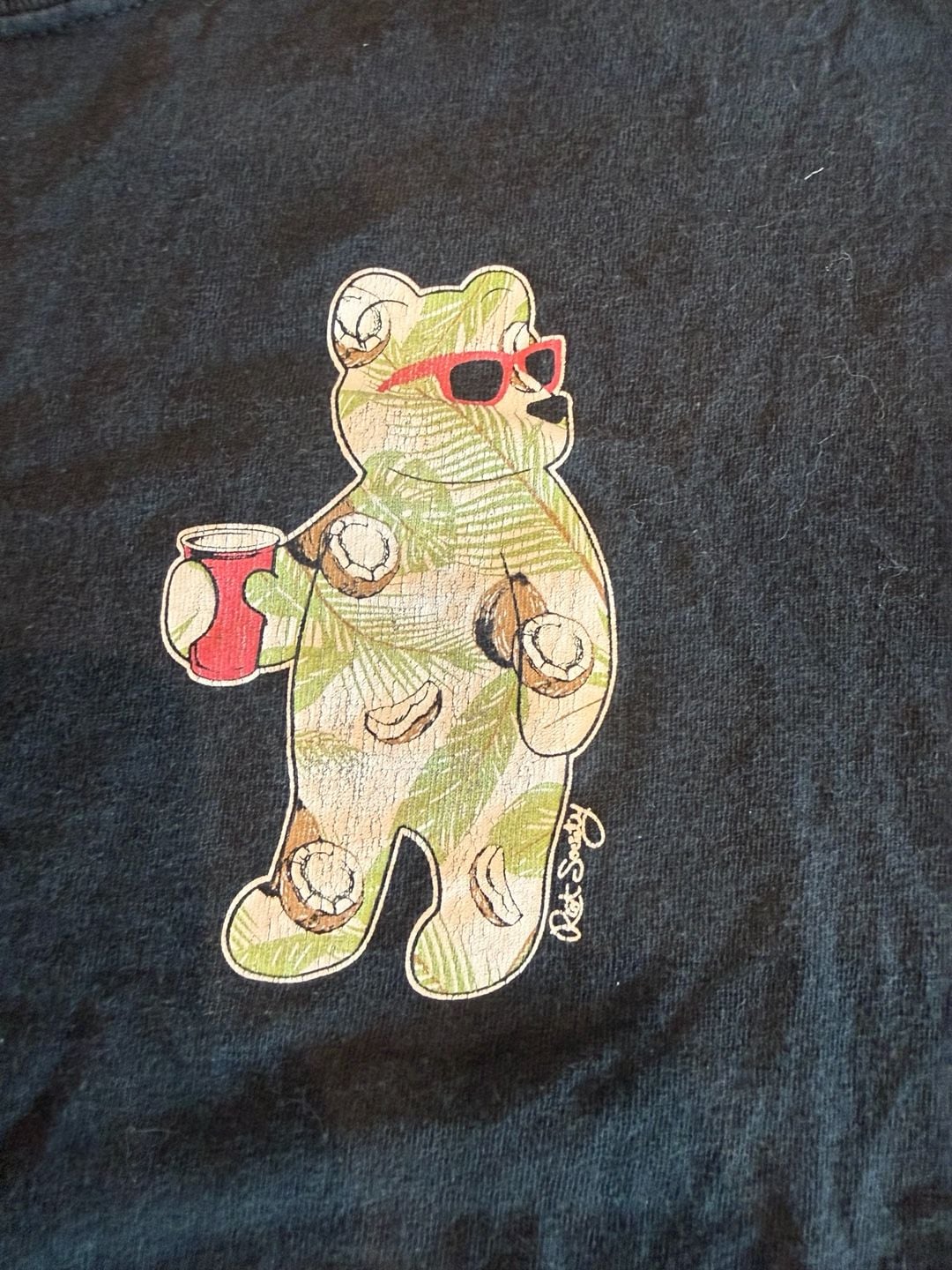 Riot Society Coconut Bear Graphic T-Shirt 4