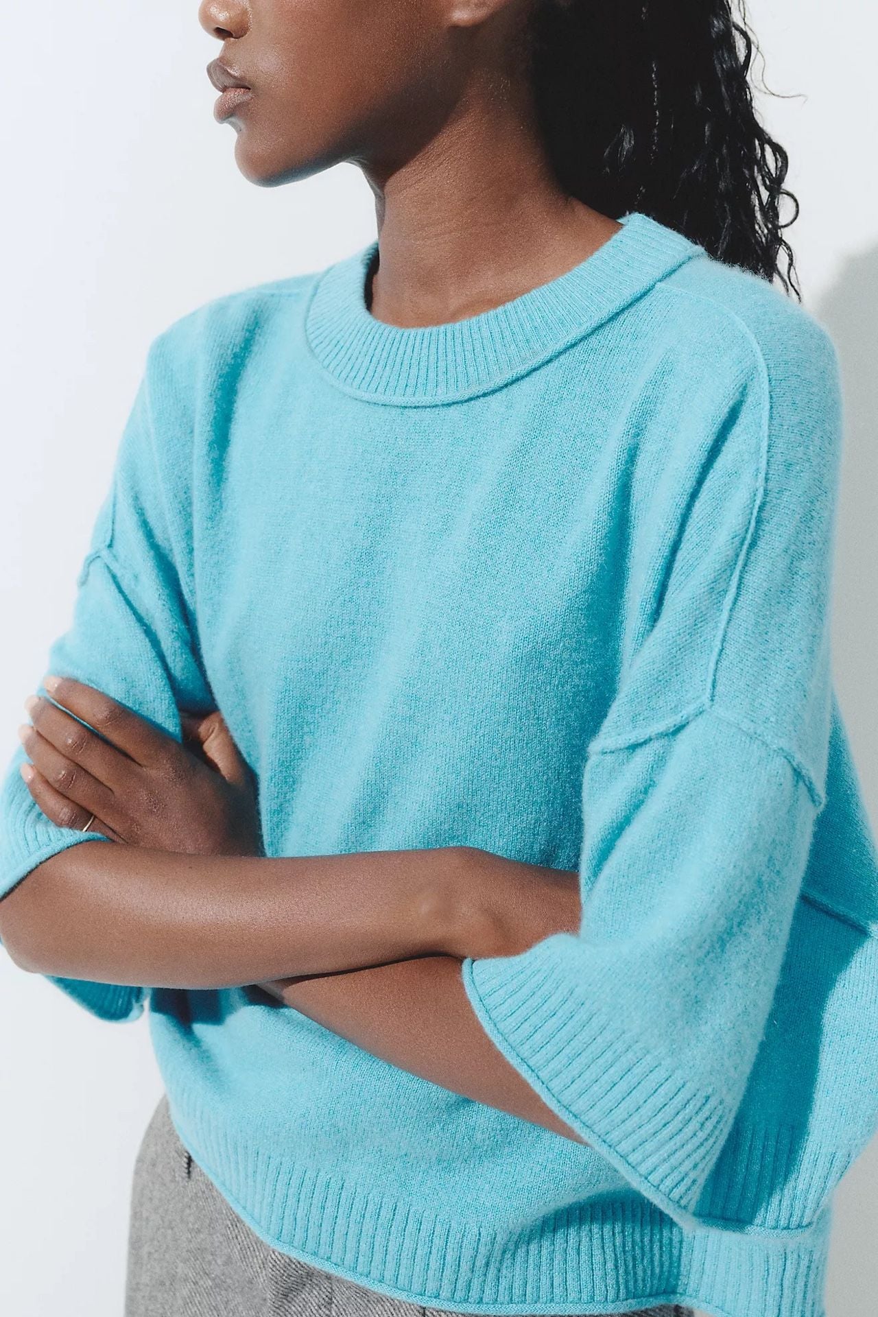 Anthropologie By Goldie 100% Cashmere Sweater Size Small NWT 2
