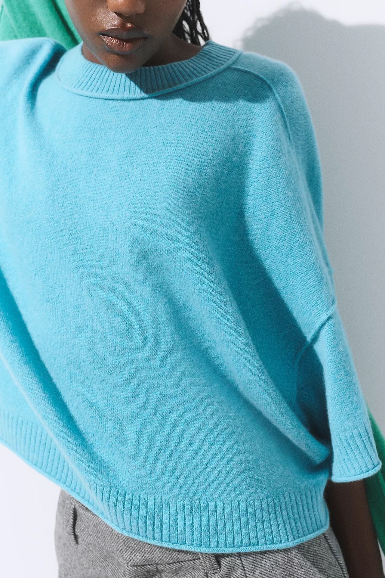 Anthropologie By Goldie 100% Cashmere Sweater Size Small NWT 4