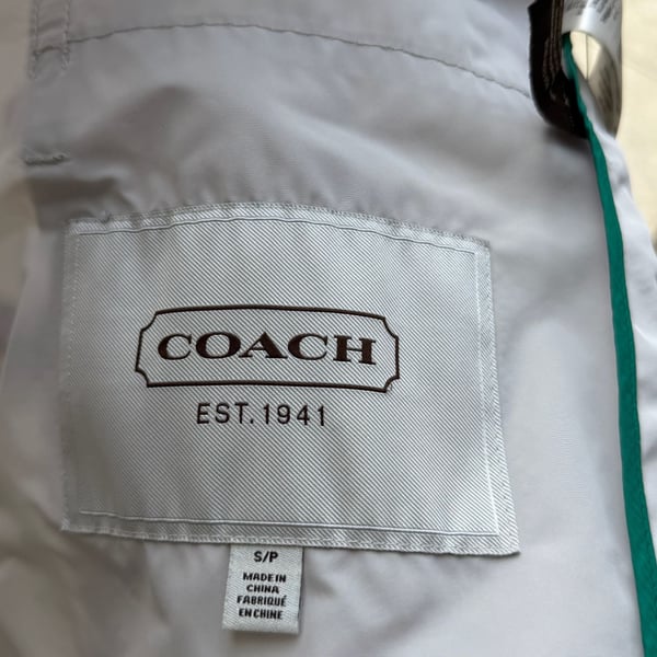 Coach Rain Coat/Wind Breaker Jacket
#70T926