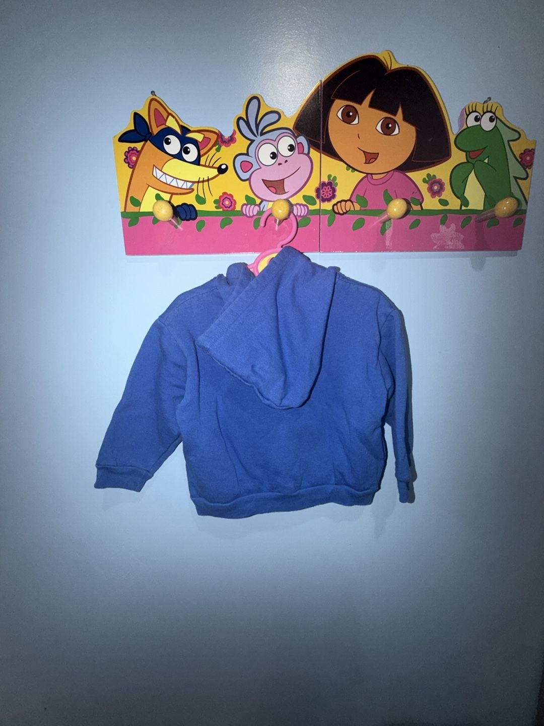 Nickelodeon Go Diego Go Zip Hoodie Size 3T Blue Graphic Sweatshirt 5