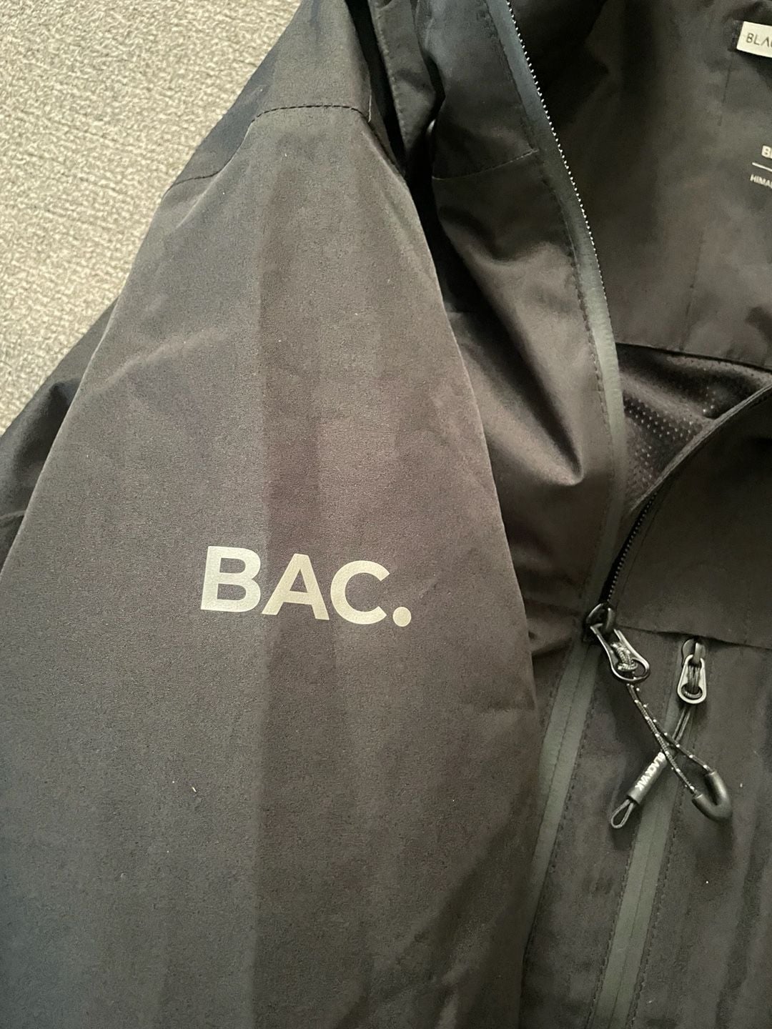Black Yak B Varsa Water Proof Jacket Size 115 Black Waterproof 7