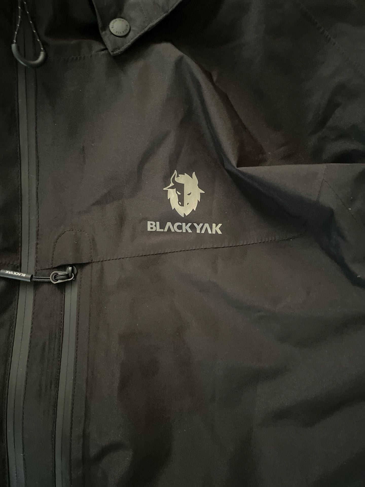 Black Yak B Varsa Water Proof Jacket Size 115 Black Waterproof 8