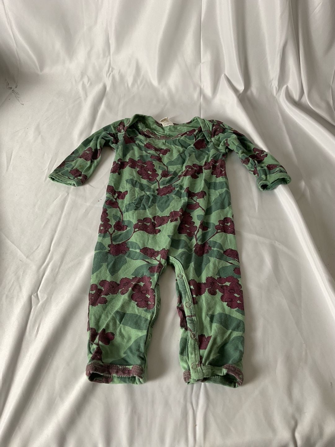 Kate Quinn Romper Size 6-12m Green 2