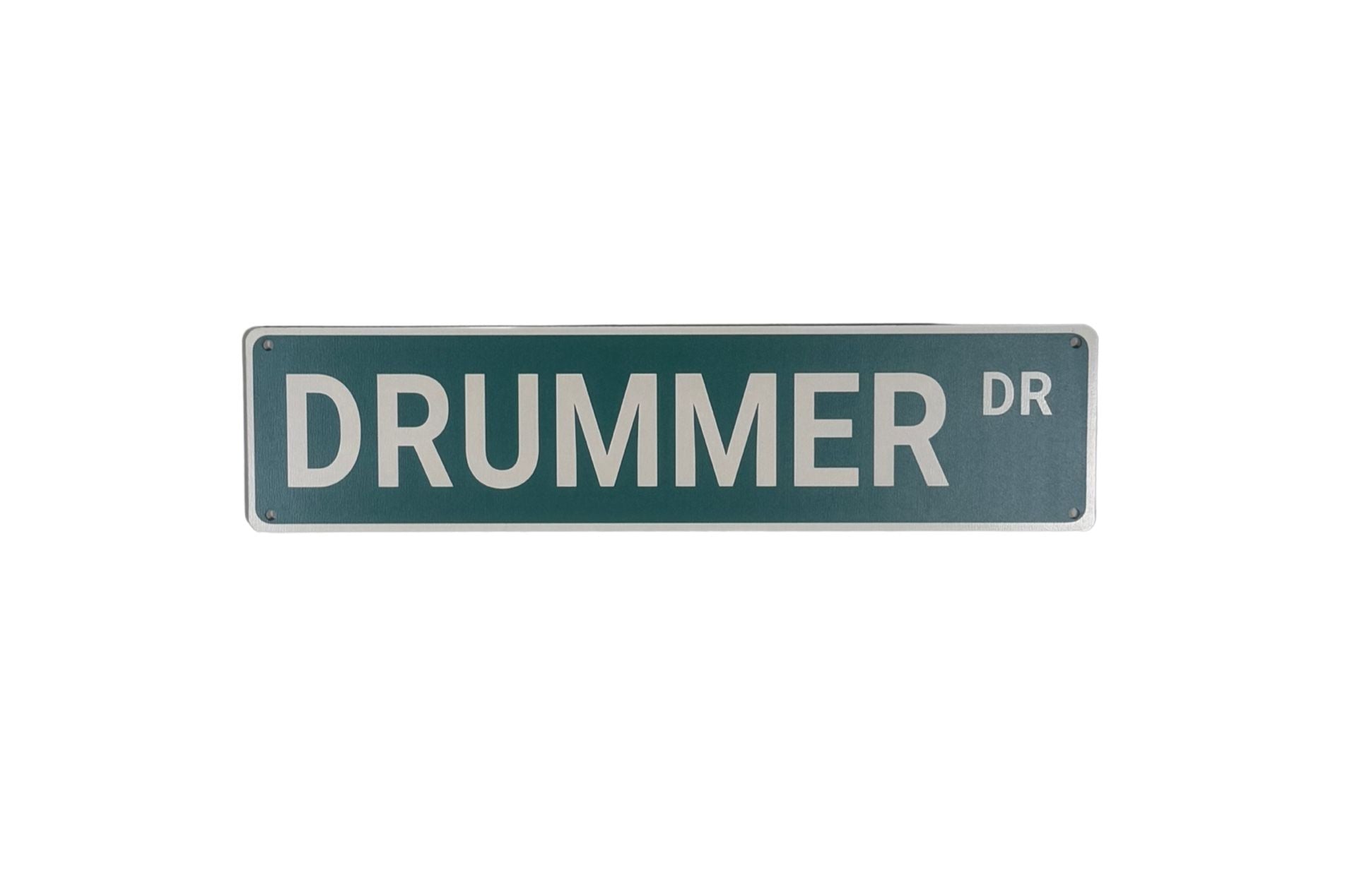 Drummer Rd Street Metal Street Sign 4X16 1