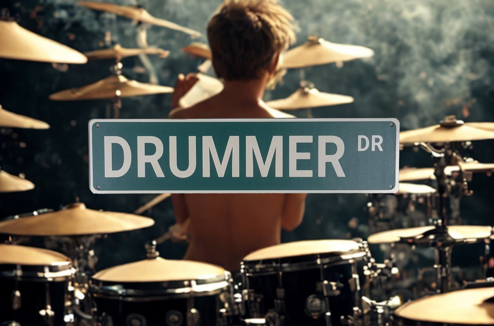Drummer Rd Street Metal Street Sign 4X16 4