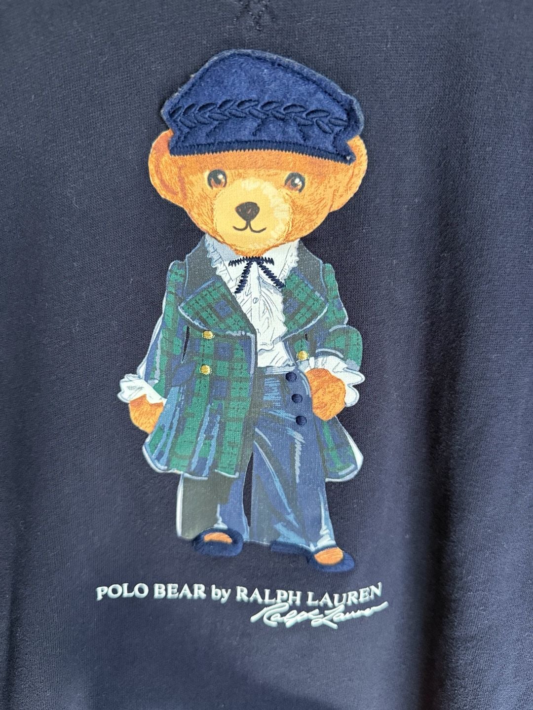 Polo Ralph Lauren Polo Bear Sweatshirt Size XL (16) Navy Blue 3