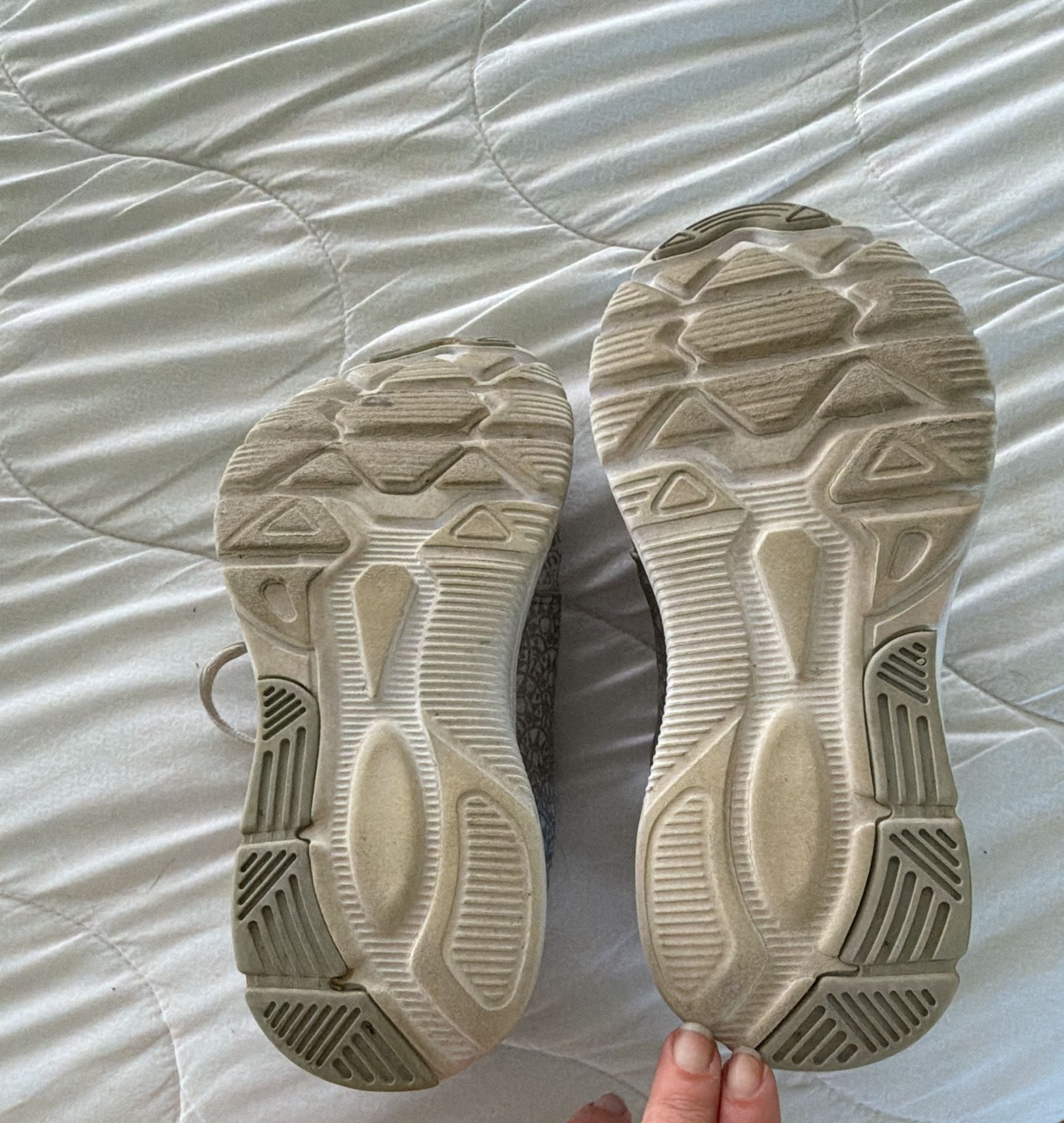 Inkkas Sneakers Size 7 Grey Geometric Print Lace Up Shoes 5