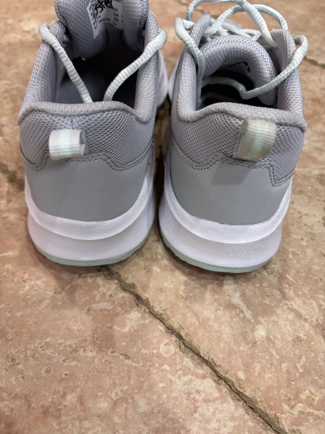 Athletic Works Lifestyle Mesh Jogger Sneakers Size 7 Gray 5