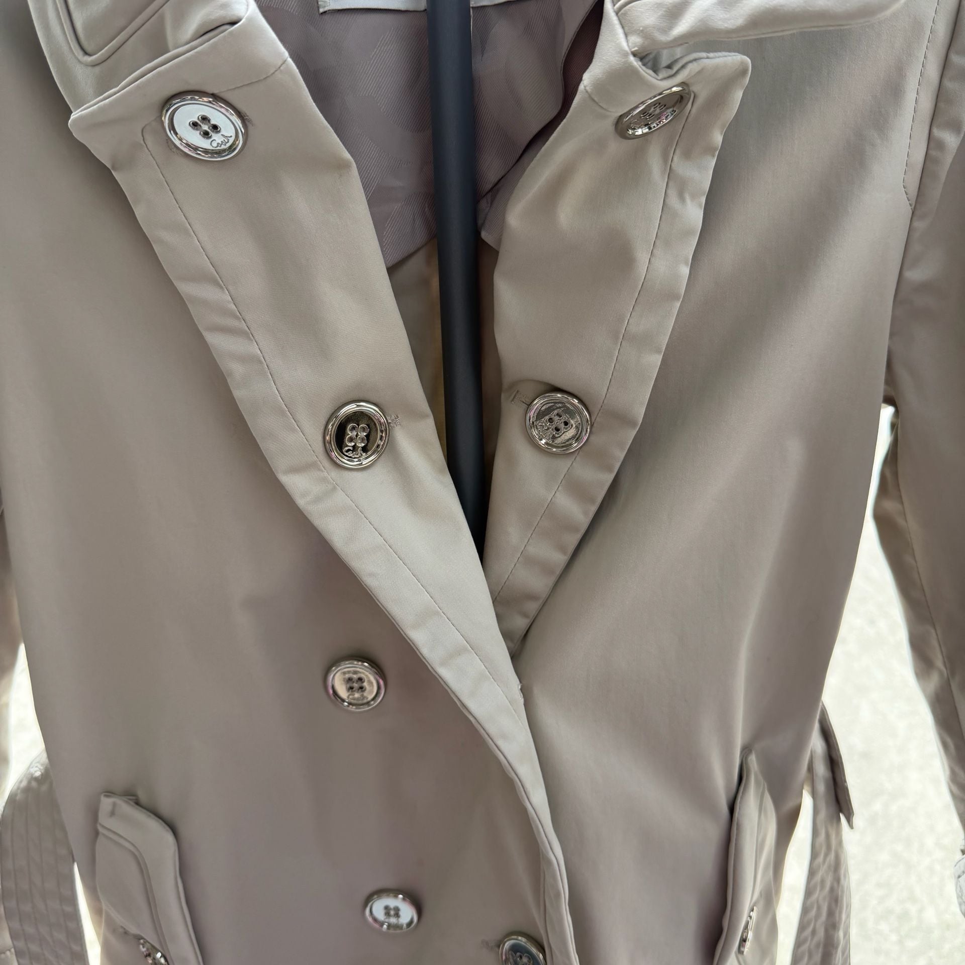 Coach Khaki Colored Fall Jacket Trench Coat
#50T926 7