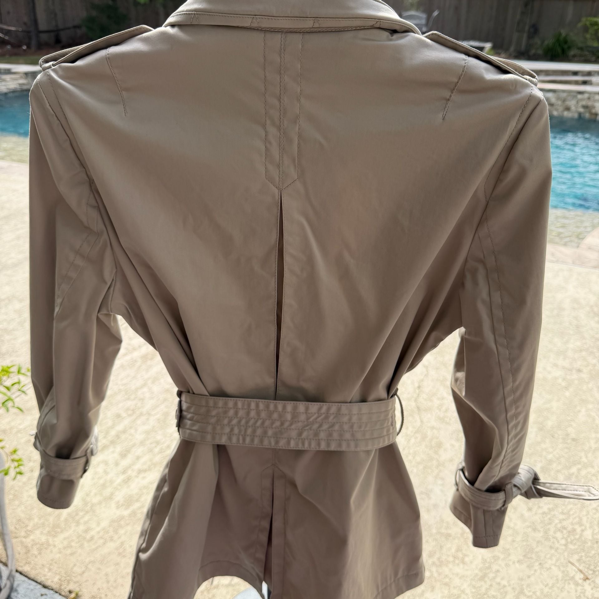 Coach Khaki Colored Fall Jacket Trench Coat
#50T926 8