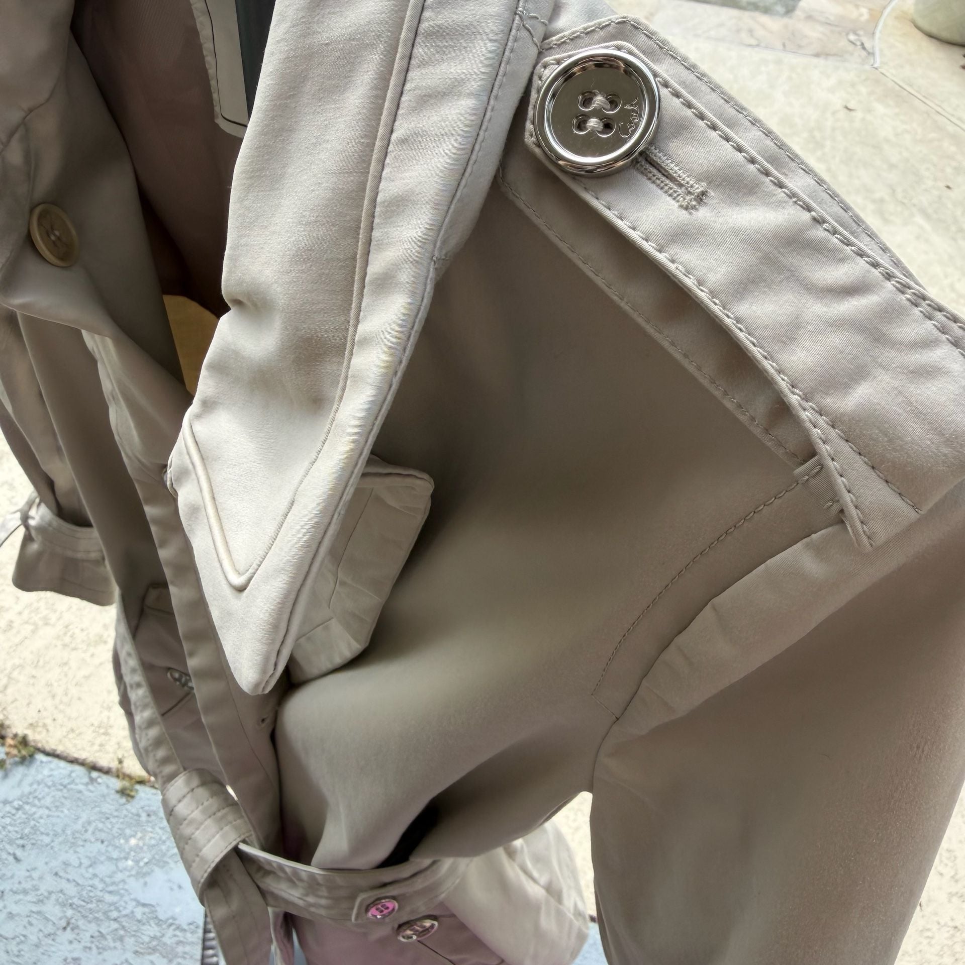 Coach Khaki Colored Fall Jacket Trench Coat
#50T926 9