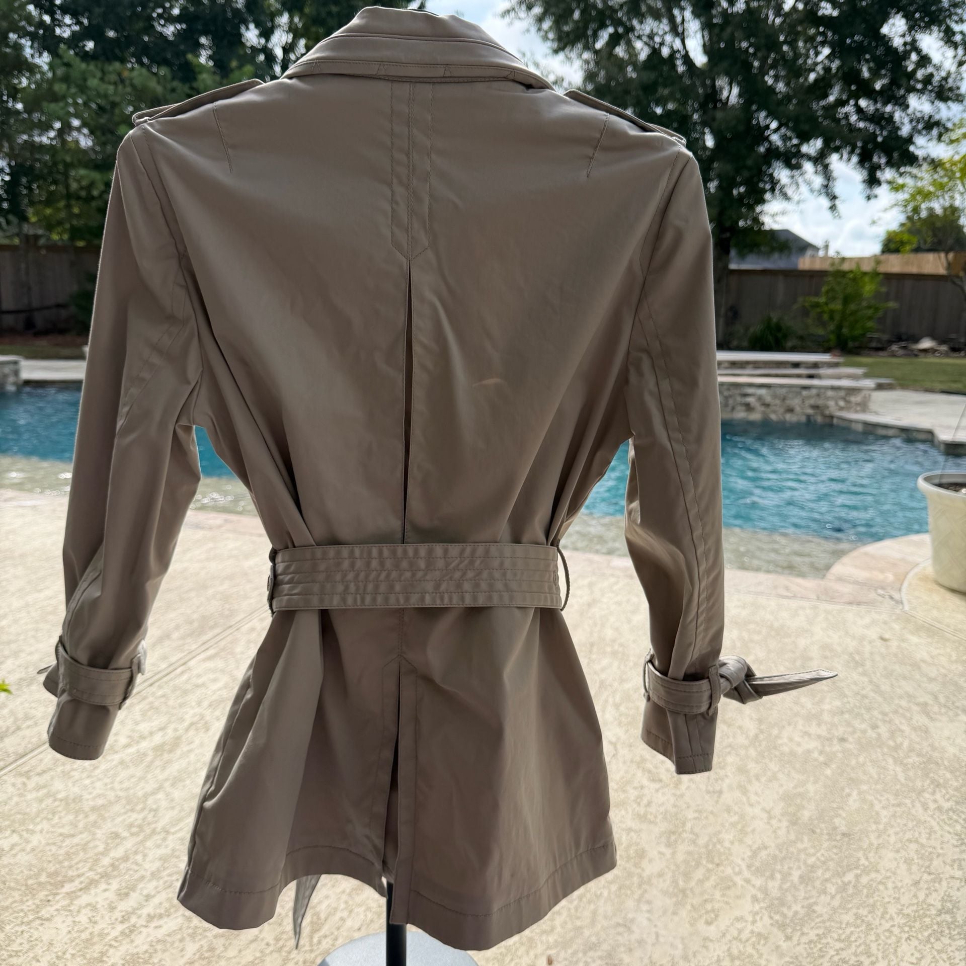 Coach Khaki Colored Fall Jacket Trench Coat
#50T926 12