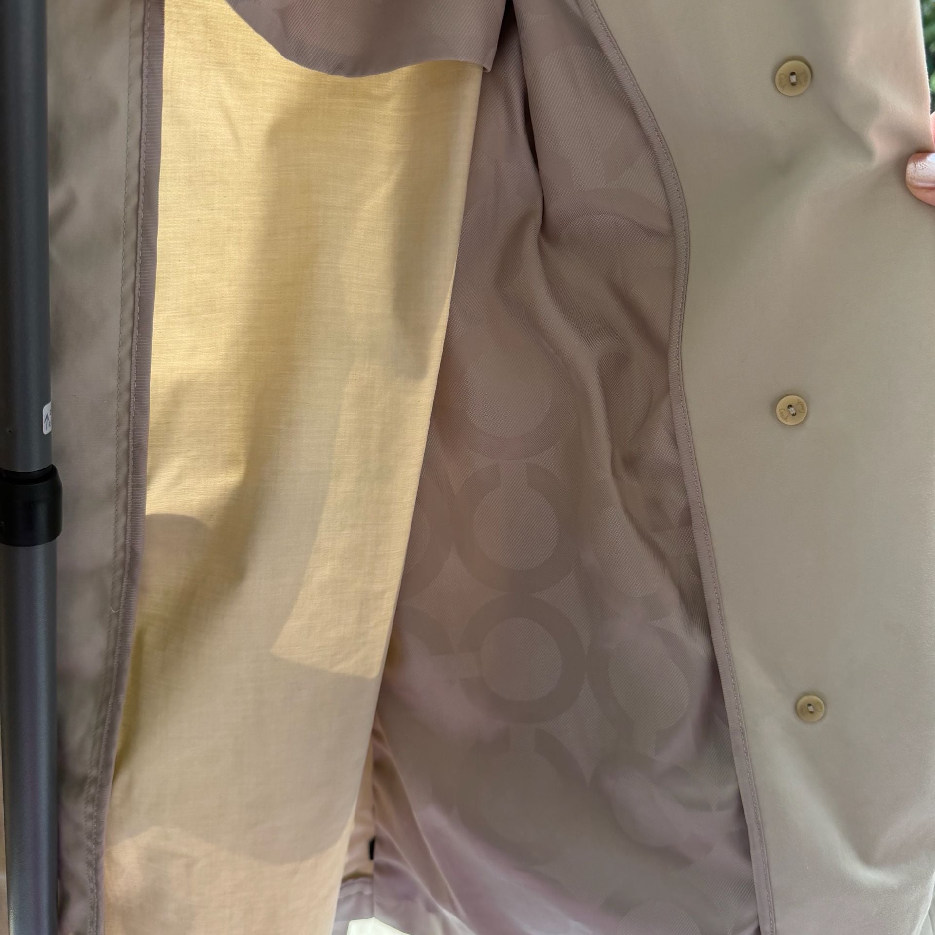 Coach Khaki Colored Fall Jacket Trench Coat
#50T926 14