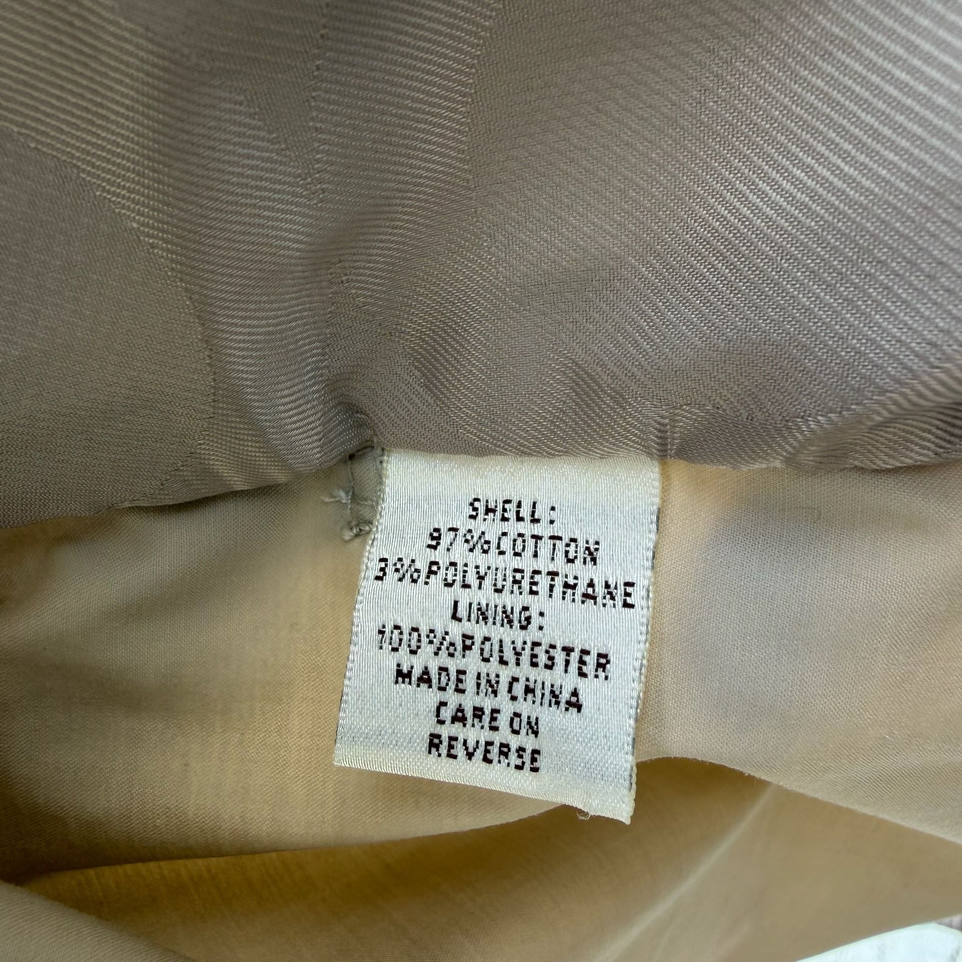 Coach Khaki Colored Fall Jacket Trench Coat
#50T926 15