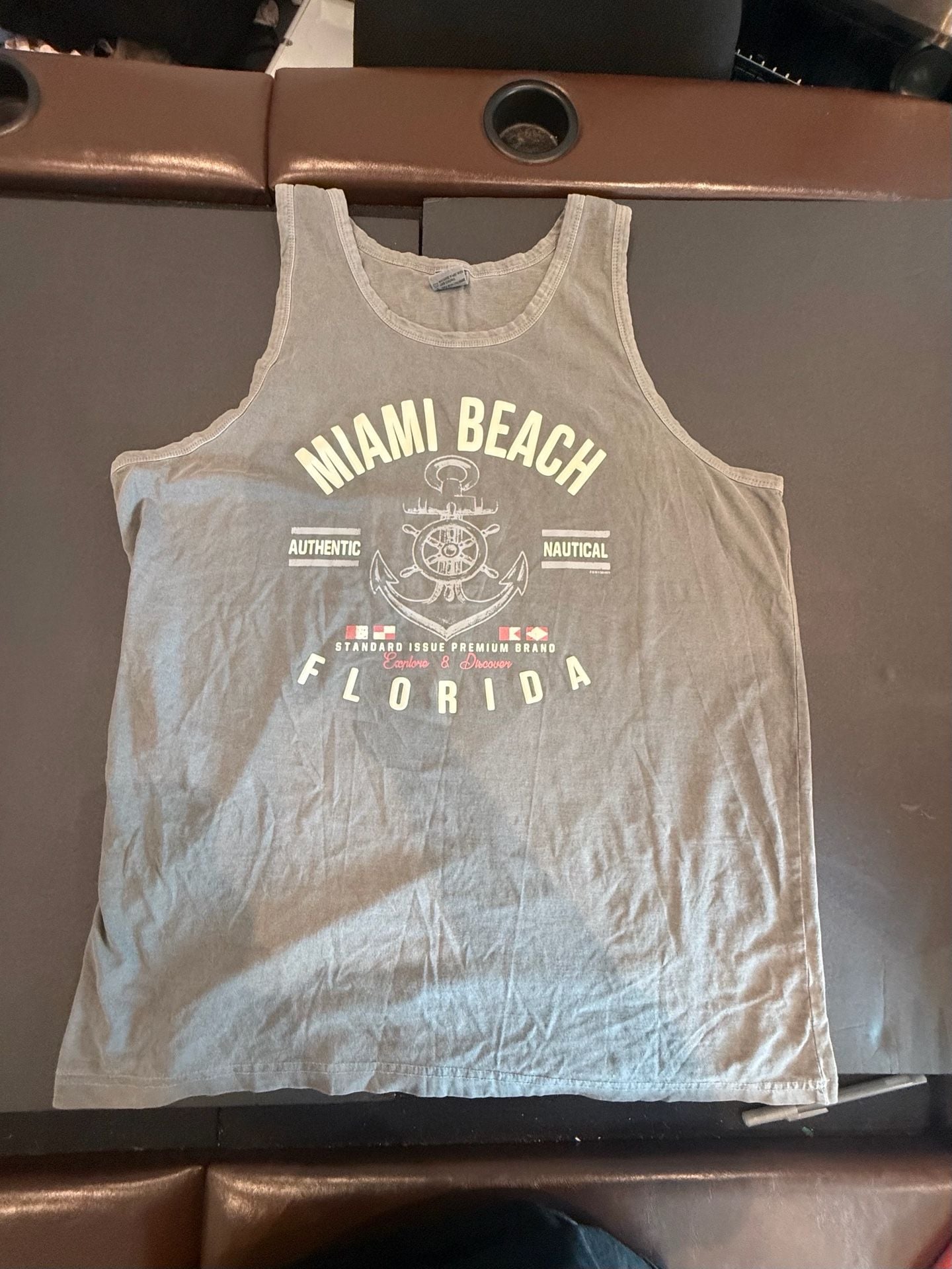 Standard Issue Miami Beach Tank Top Size XL 2