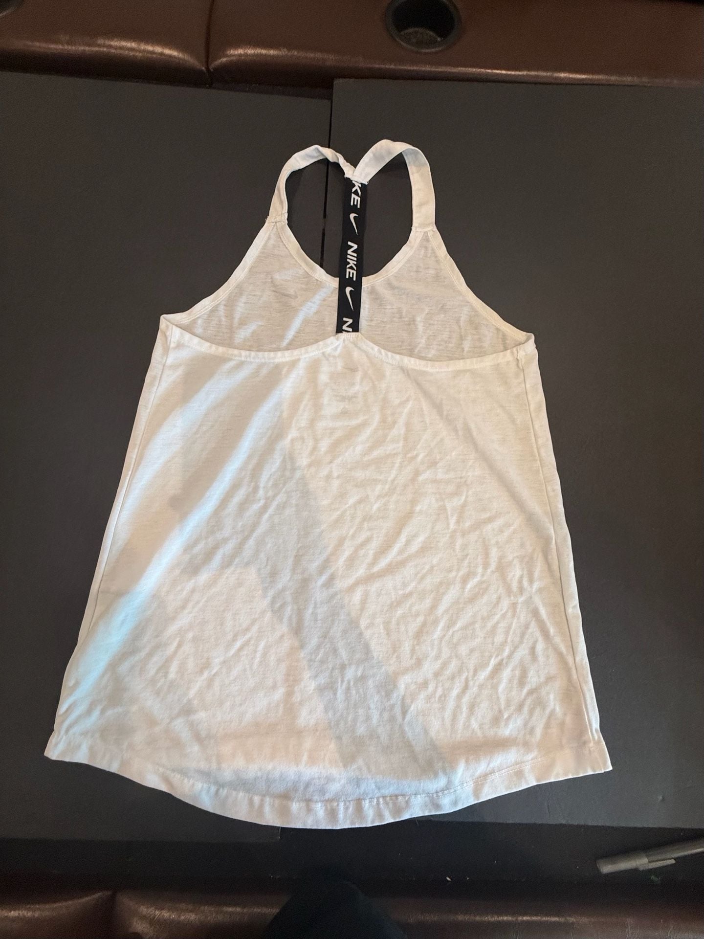 Nike Dri-Fit Tank Top Size S White 3