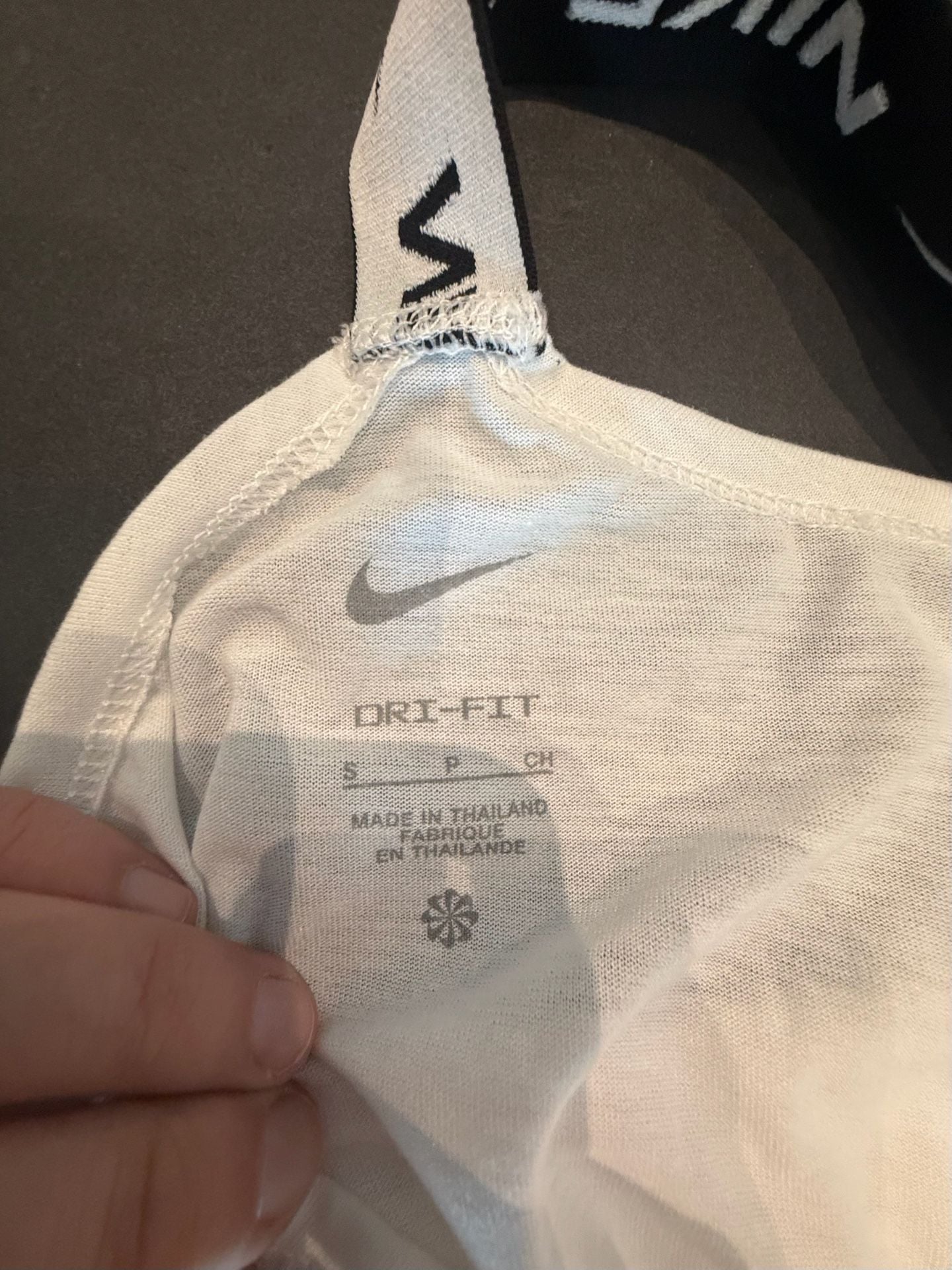 Nike Dri-Fit Tank Top Size S White 4