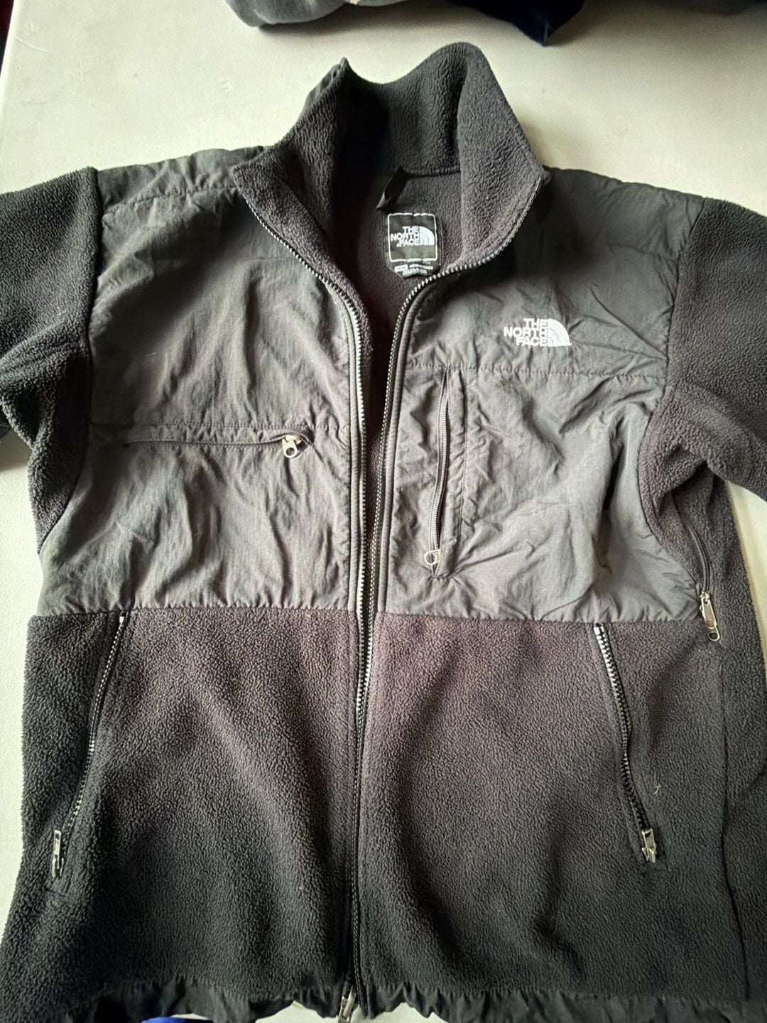 The North Face Denali Jacket Size M Black Polartec Fleece Full Zip 2