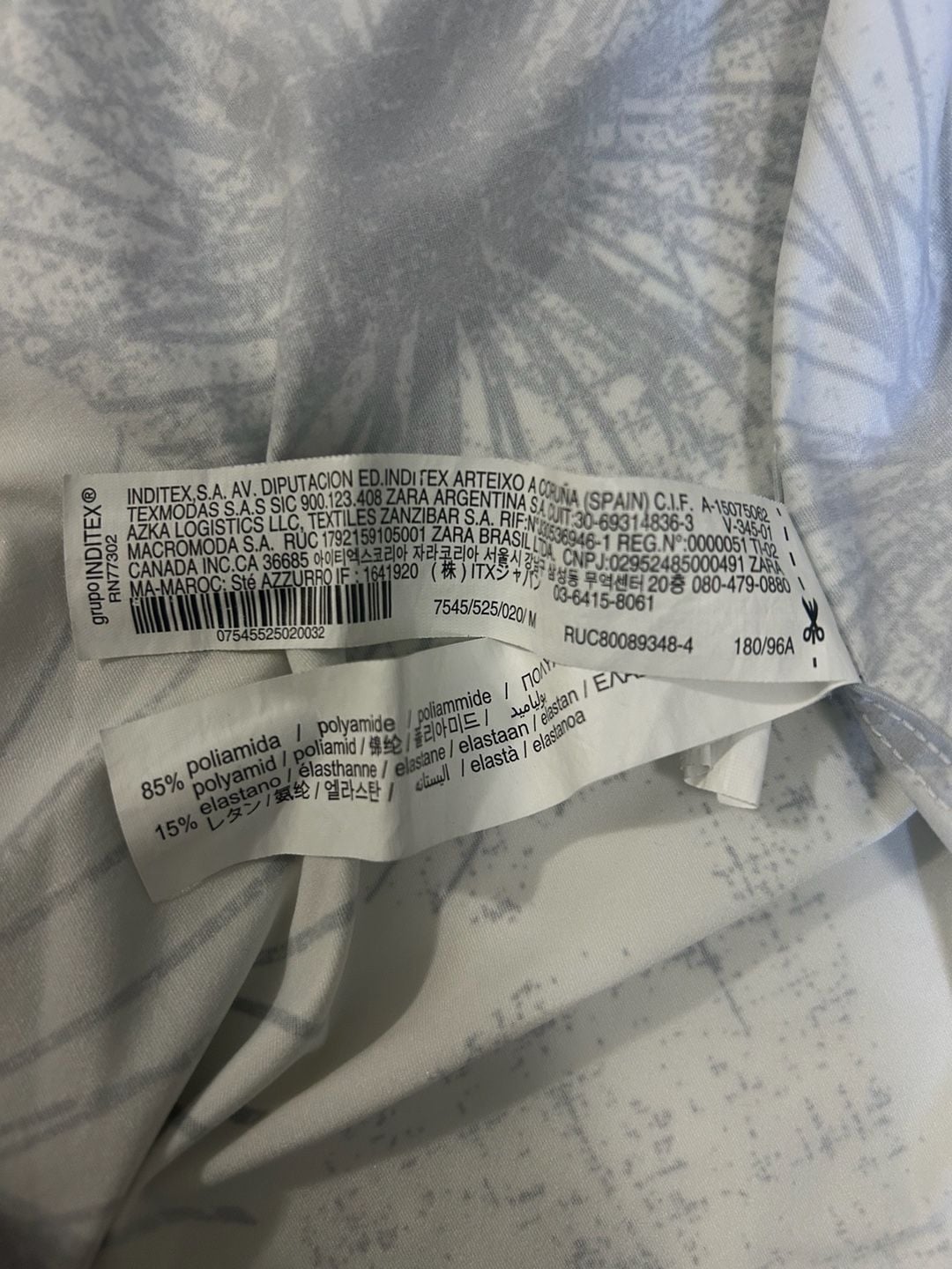 Zara black and white print 6