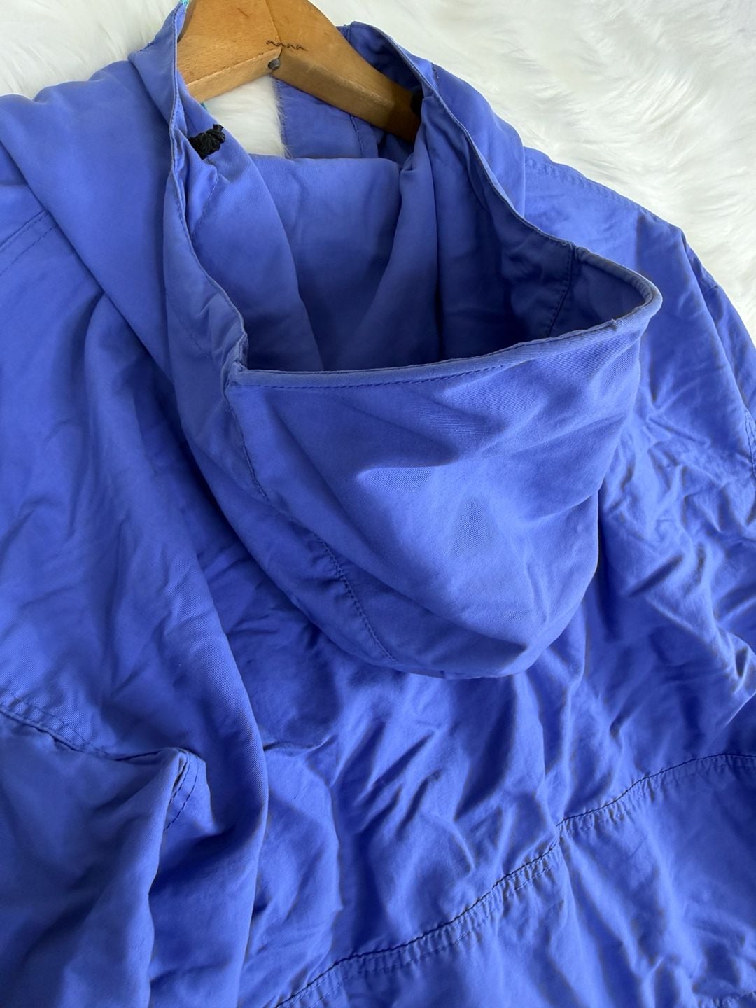 Patagonia Pullover Anorak Jacket Blue Teal Hooded Vintage 13