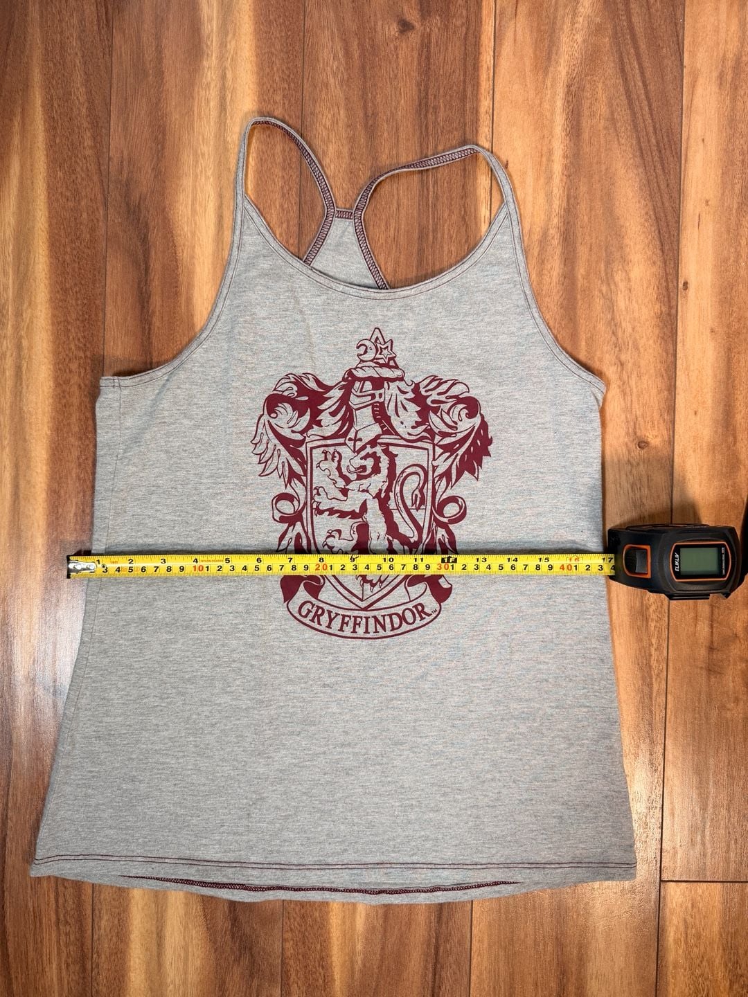 Universal Studios Harry Potter Gryffindor Tank Top Size M Gray 3