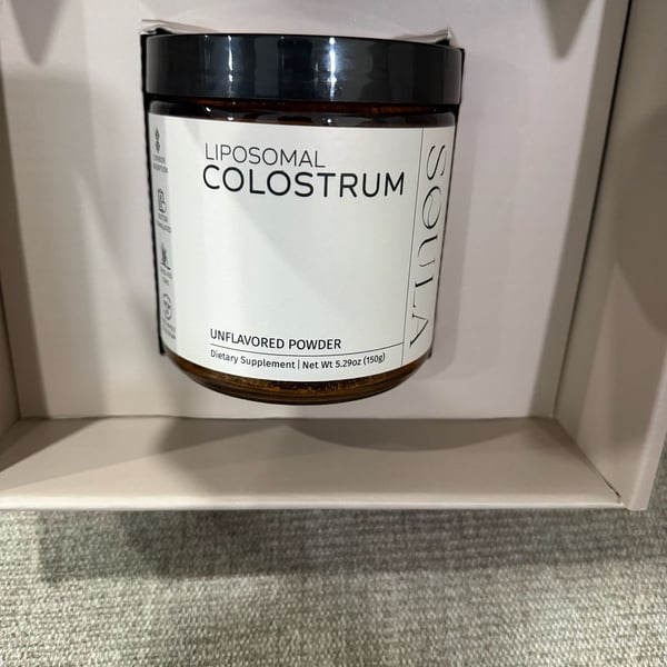 Soula Liposomal Colostrum Unflavored Powder 5.29oz