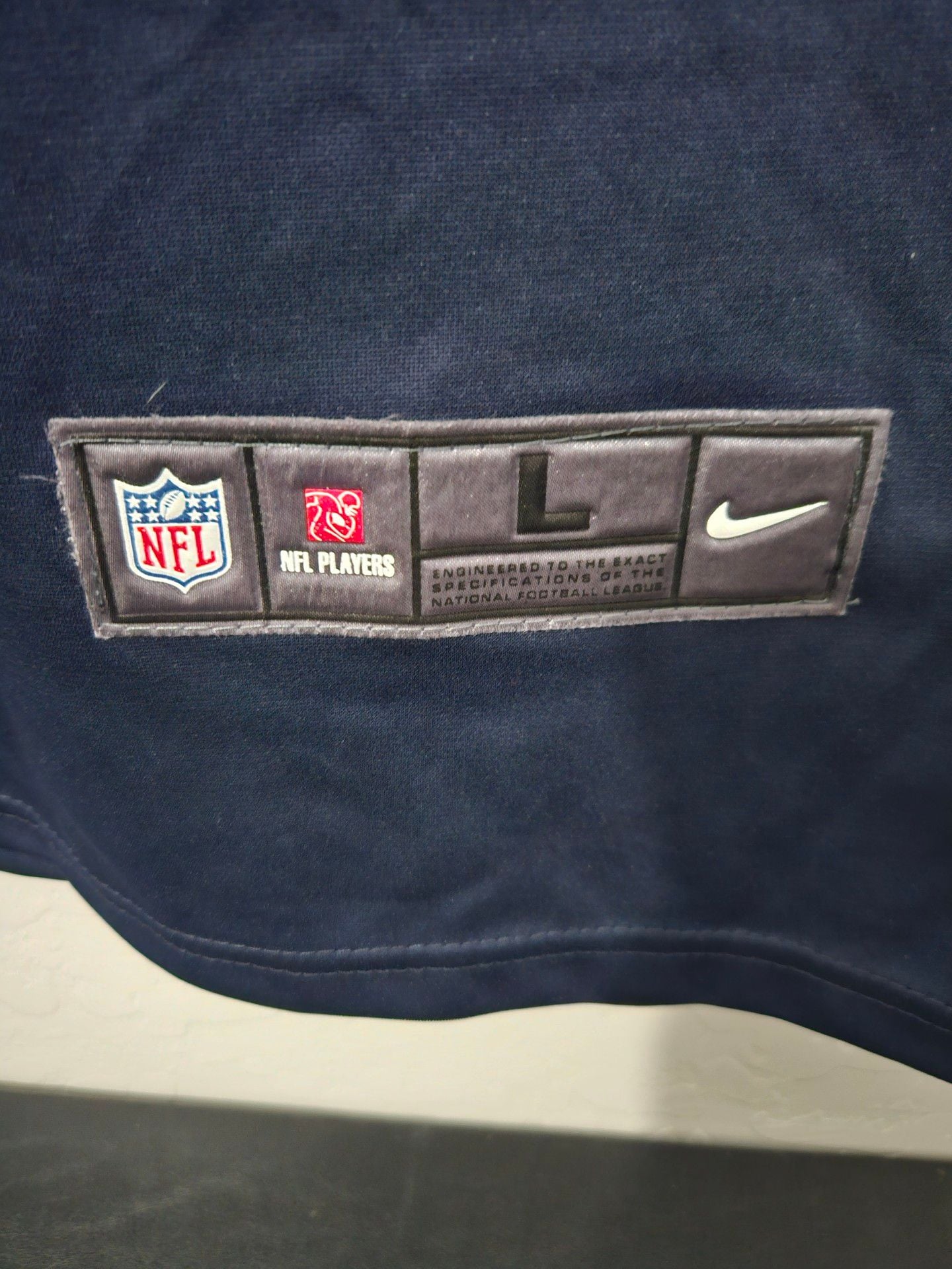 Nike Chicago Bears Justin Fields Jersey Size L Blue #1 On Field 5