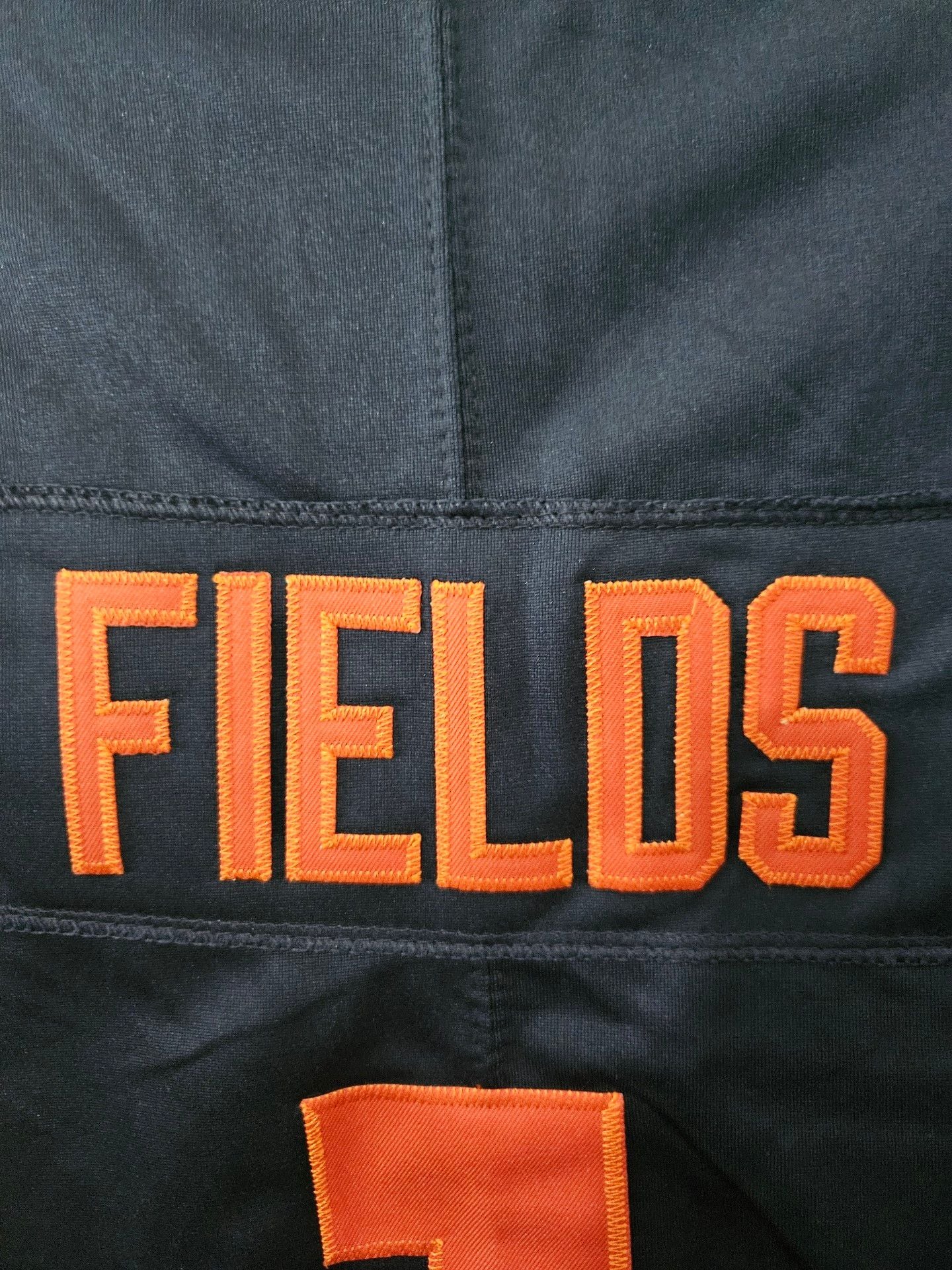 Nike Chicago Bears Justin Fields Jersey Size L Blue #1 On Field 8