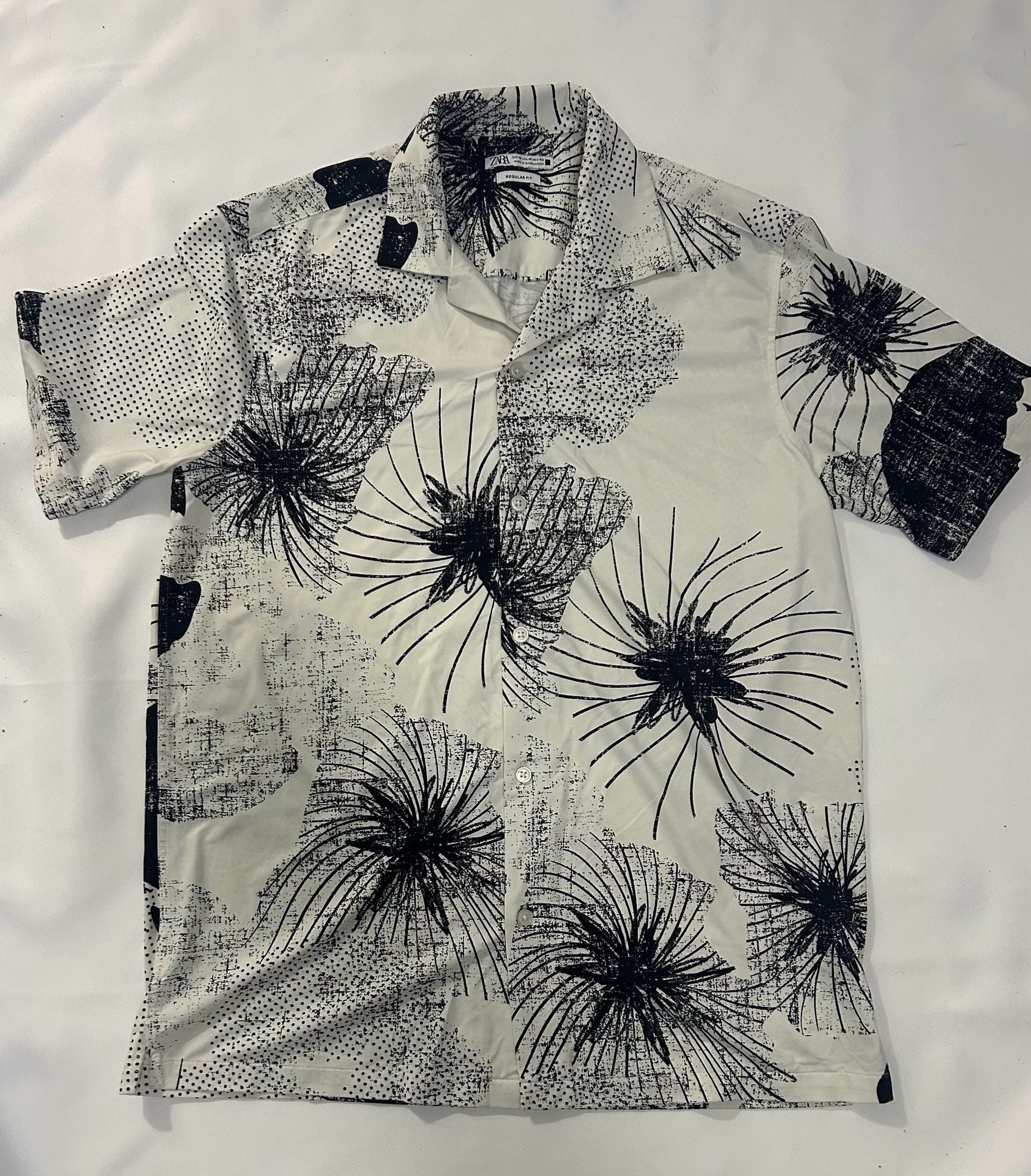 Zara black and white print 2