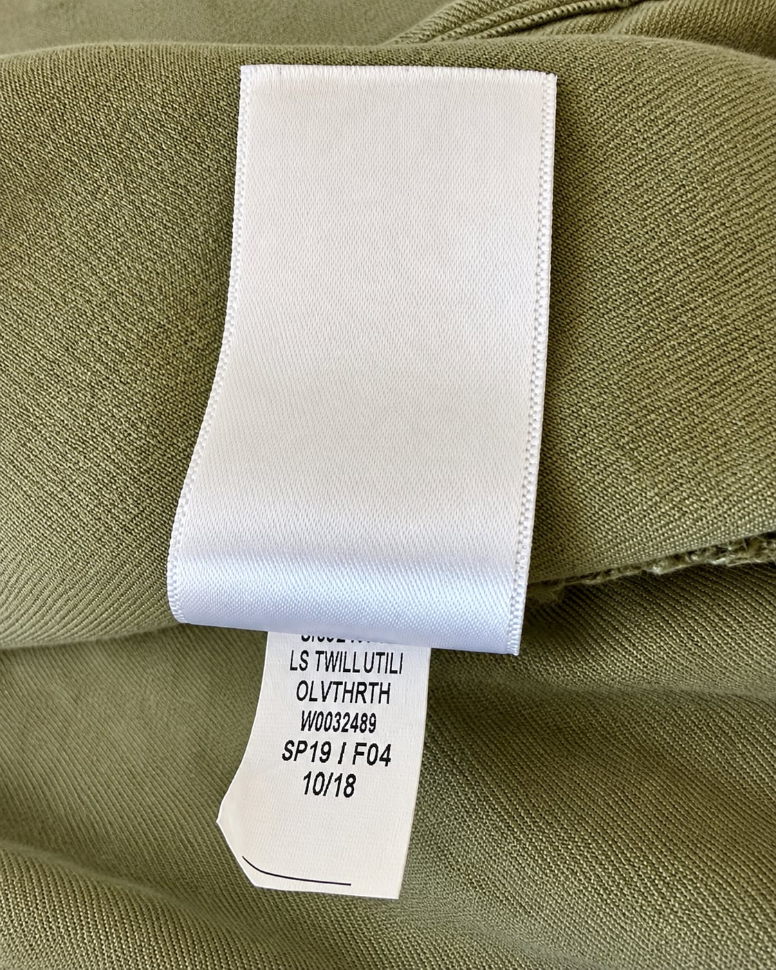 Old Navy Olive Green Utility Shirt Dress Girls Size L 10-12 Drawstring Waist 8