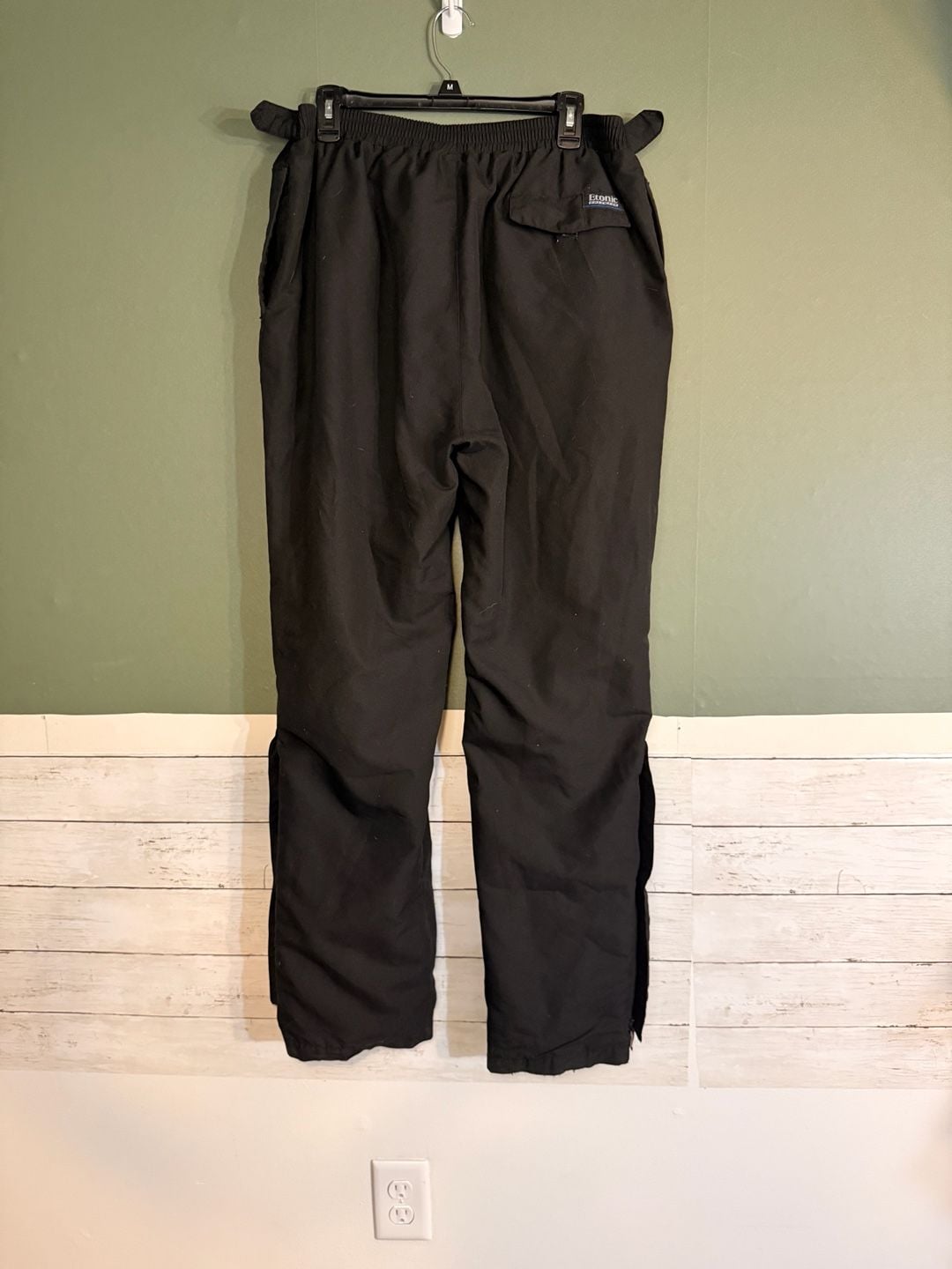 Etonic Gore-Tex Golfwear Pants Size XL Black Waterproof Wind Pants 3