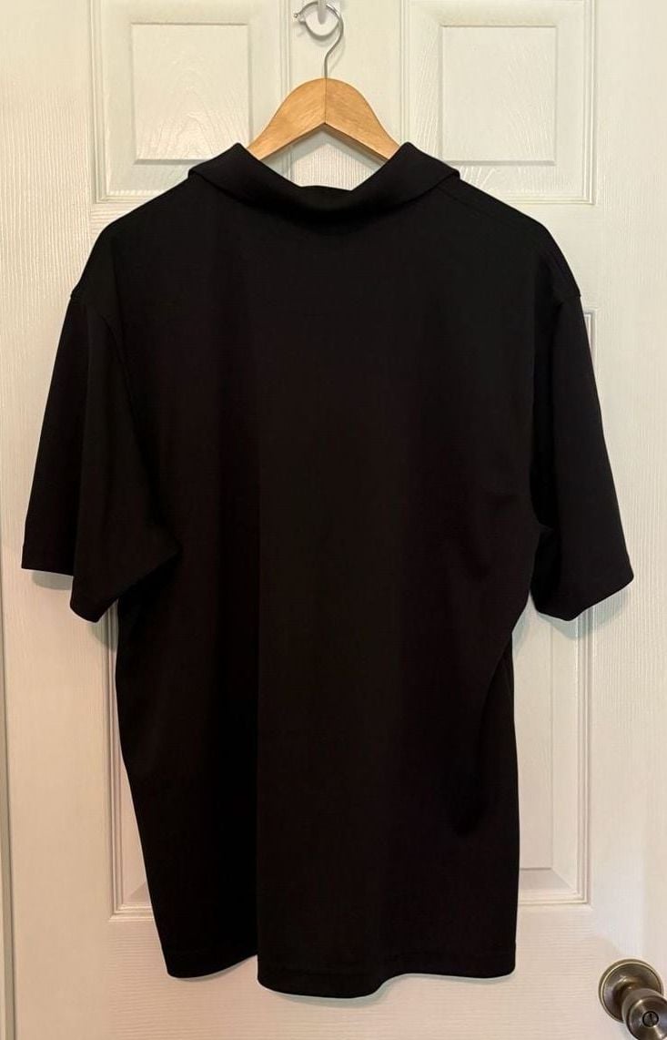 EUC Ben Hogan Performance Men's Solid Black Golf Polo Shirt, XL 3