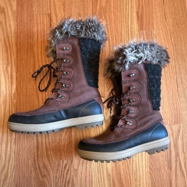 Helly Hansen Garibaldi VL Snow Boots Brown Waterproof