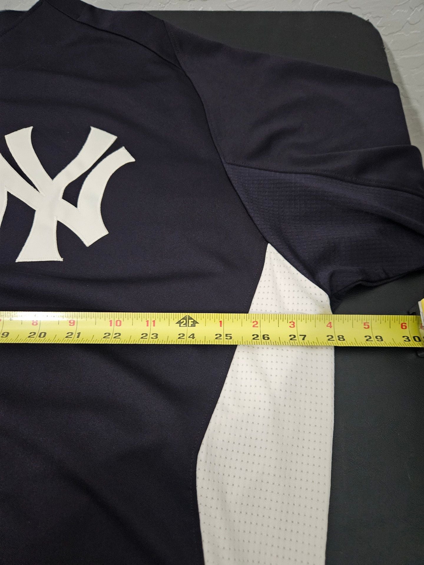 Majestic New York Yankees Cool Base Jersey Navy Blue Size 2XL 9