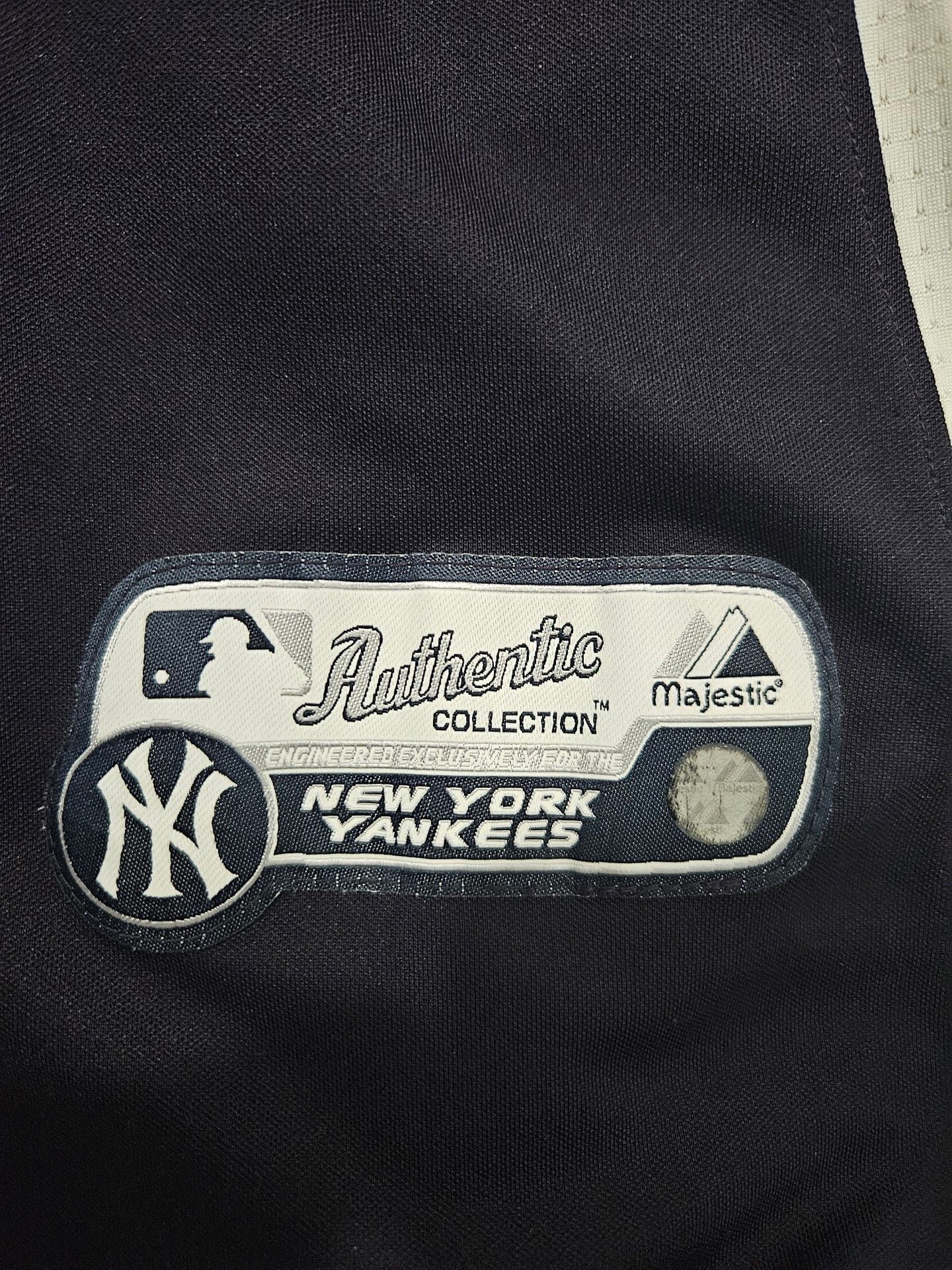 Majestic New York Yankees Cool Base Jersey Navy Blue Size 2XL 11