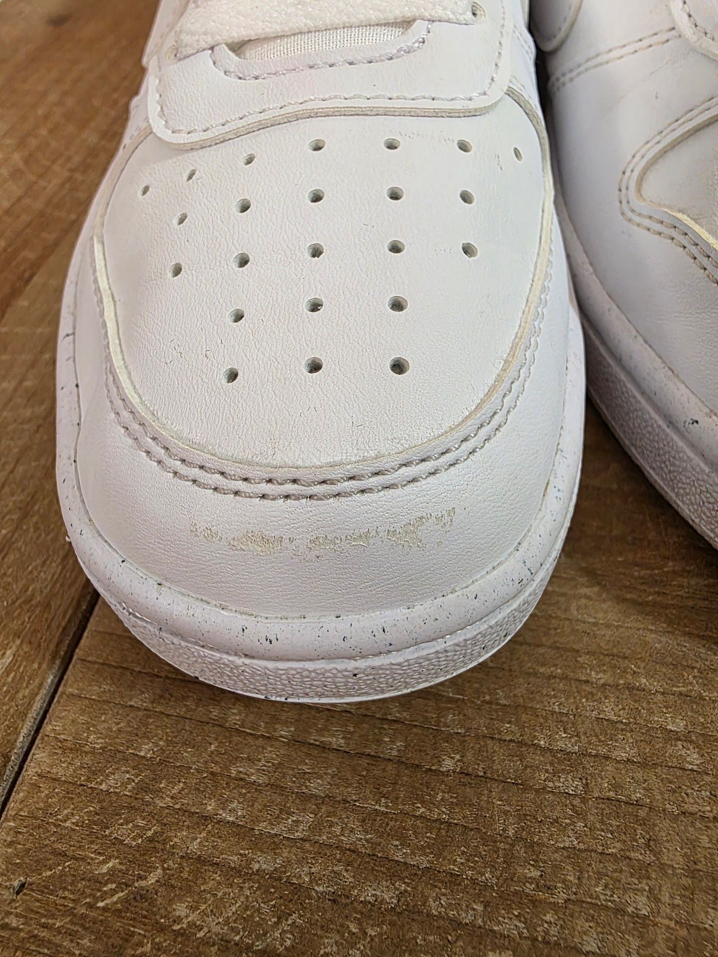 Nike Court Borough Low Recraft White Sneakers, Kids 4.5 4