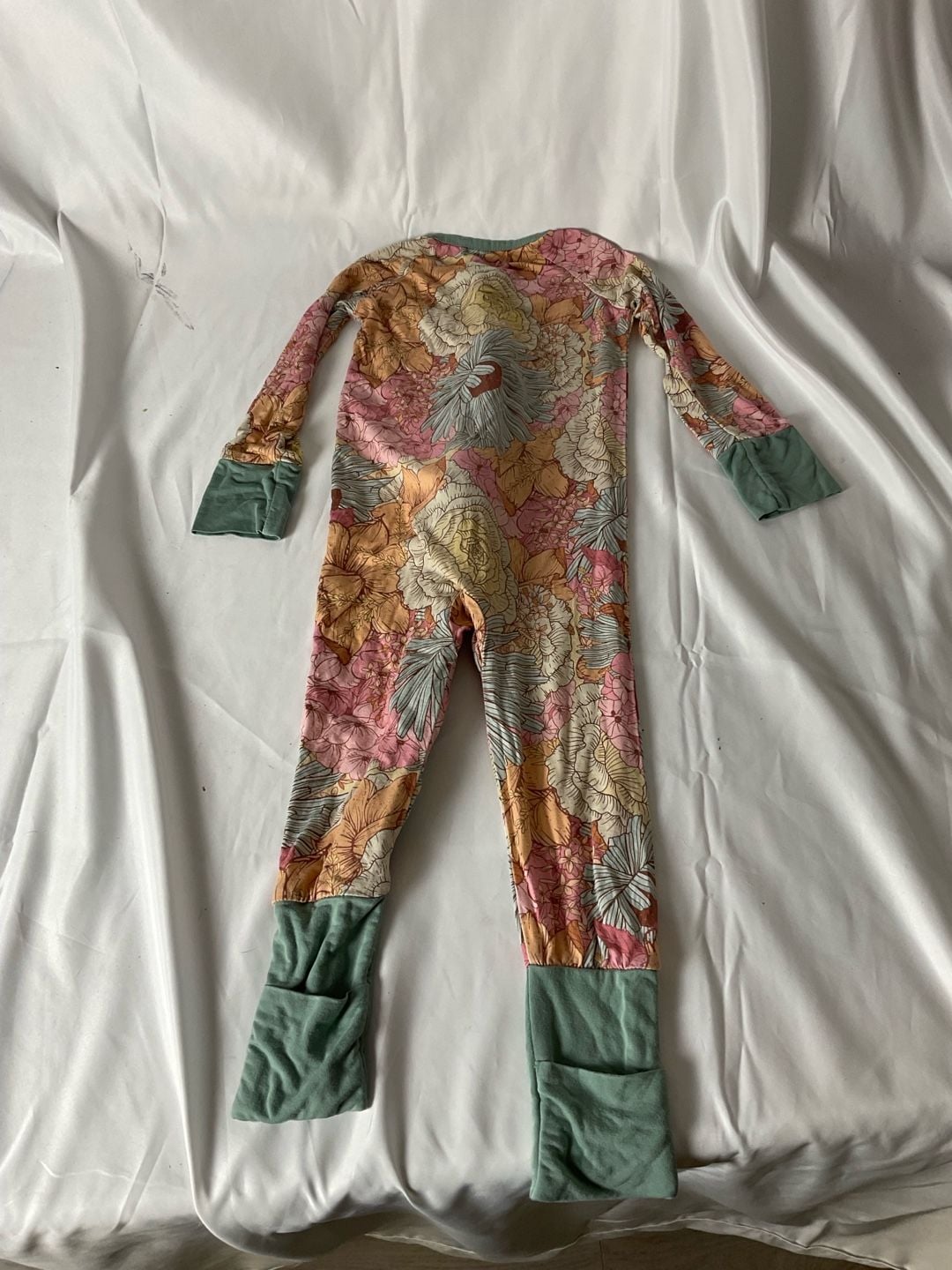 Miozing Bamboo Floral Romper 3