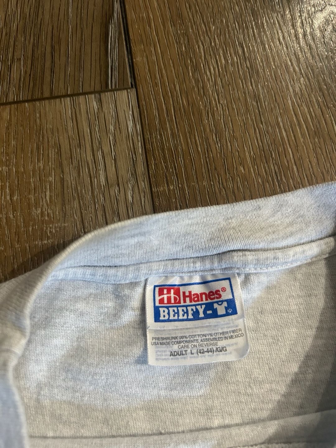 Hanes Harley Owners Group 1999 Annual Rally Size L Gray T-Shirt 5
