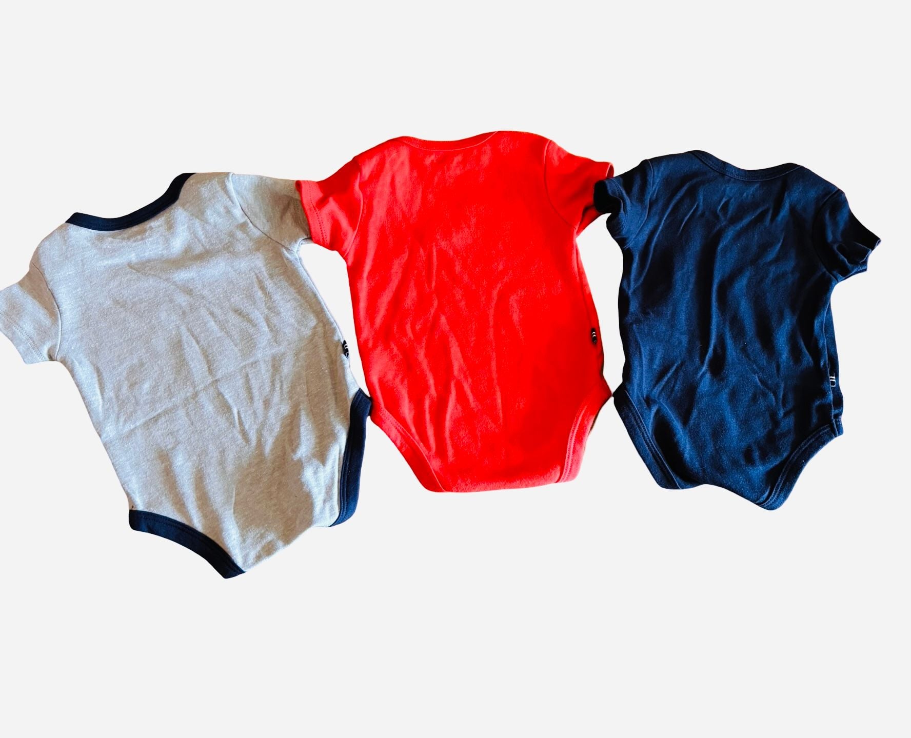 Nautica Baby Bodysuits Lot of 5 Short Sleeve Sailor Theme 6