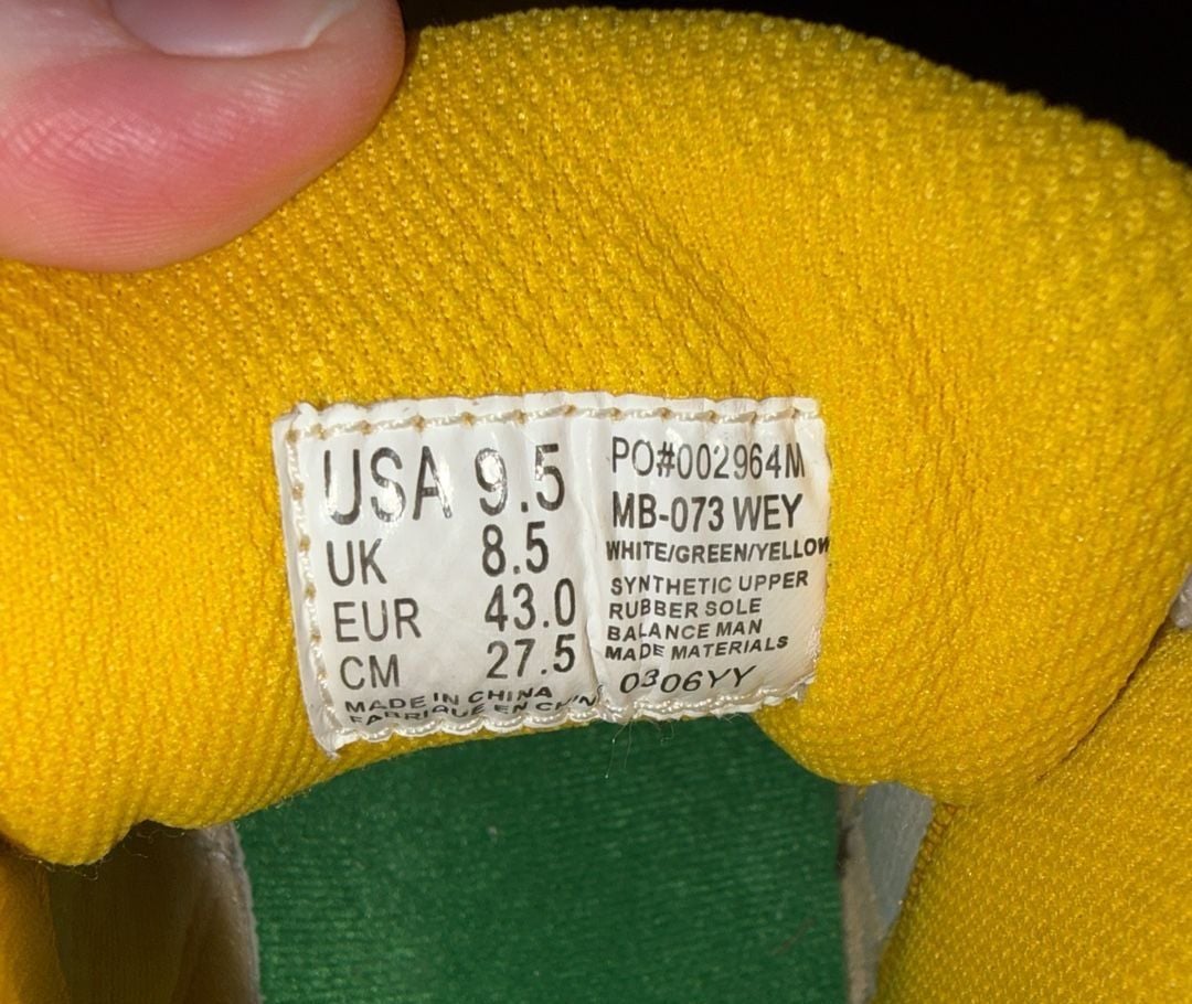 Dada Supreme Green Yellow Retro Basketball Skate Sneakers Men’s 9.5 Y2K 11